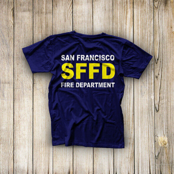 Fire Department Rescue of San Francisco SFFD T-Shirt Multicolors S-XXL Present