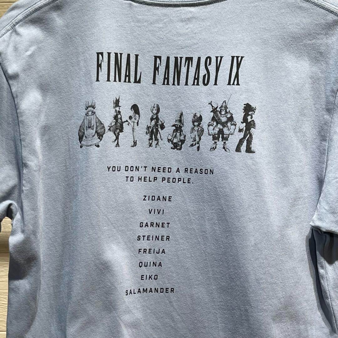 Final Fantasy IX FF9 x Uniqlo UT T shirt Size JP M (US S) Blue