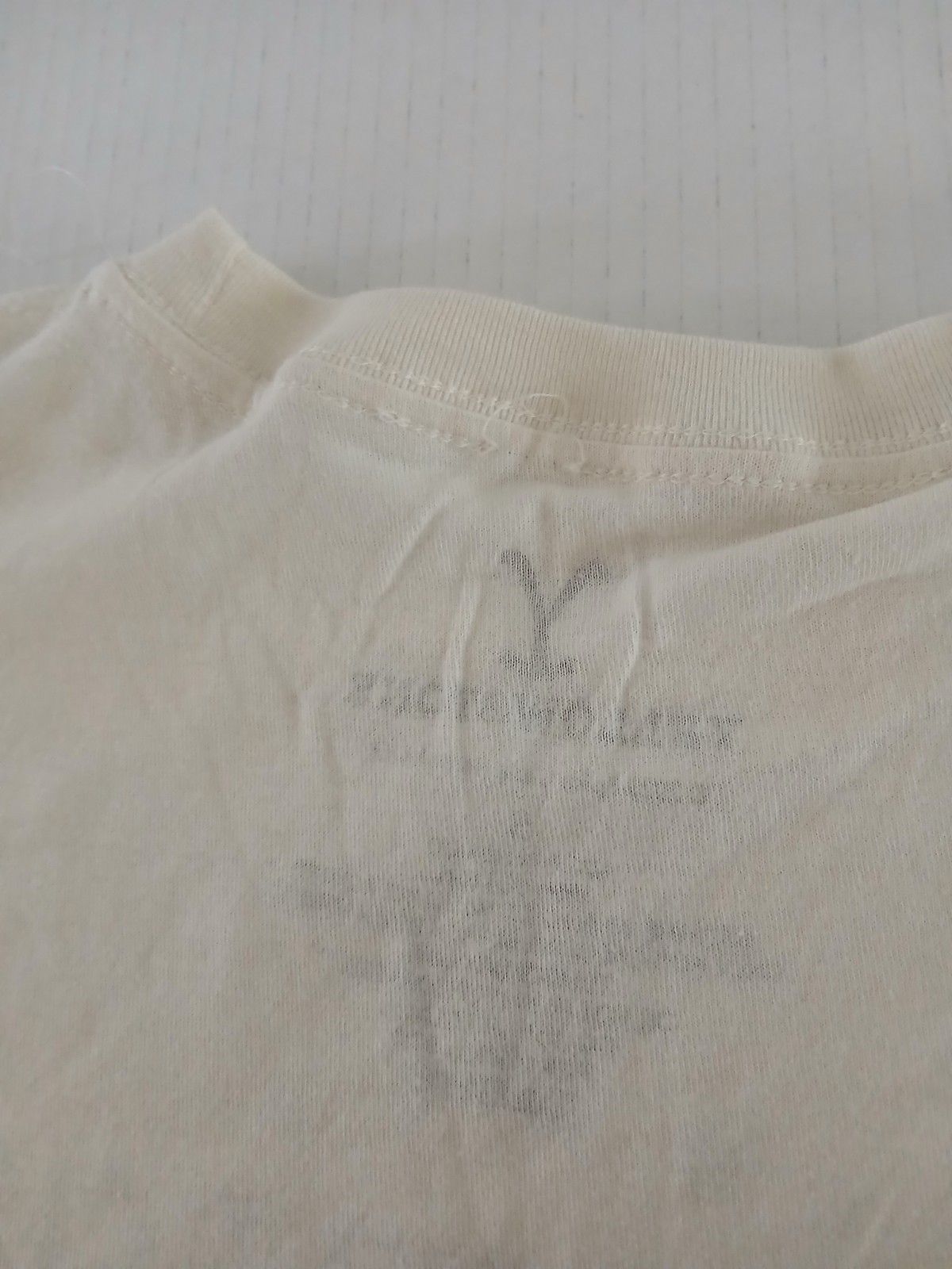 Yellowstone Size S T-Shirt – We Don&rsquo;t Choose the Way Cream Color 100% Cotton