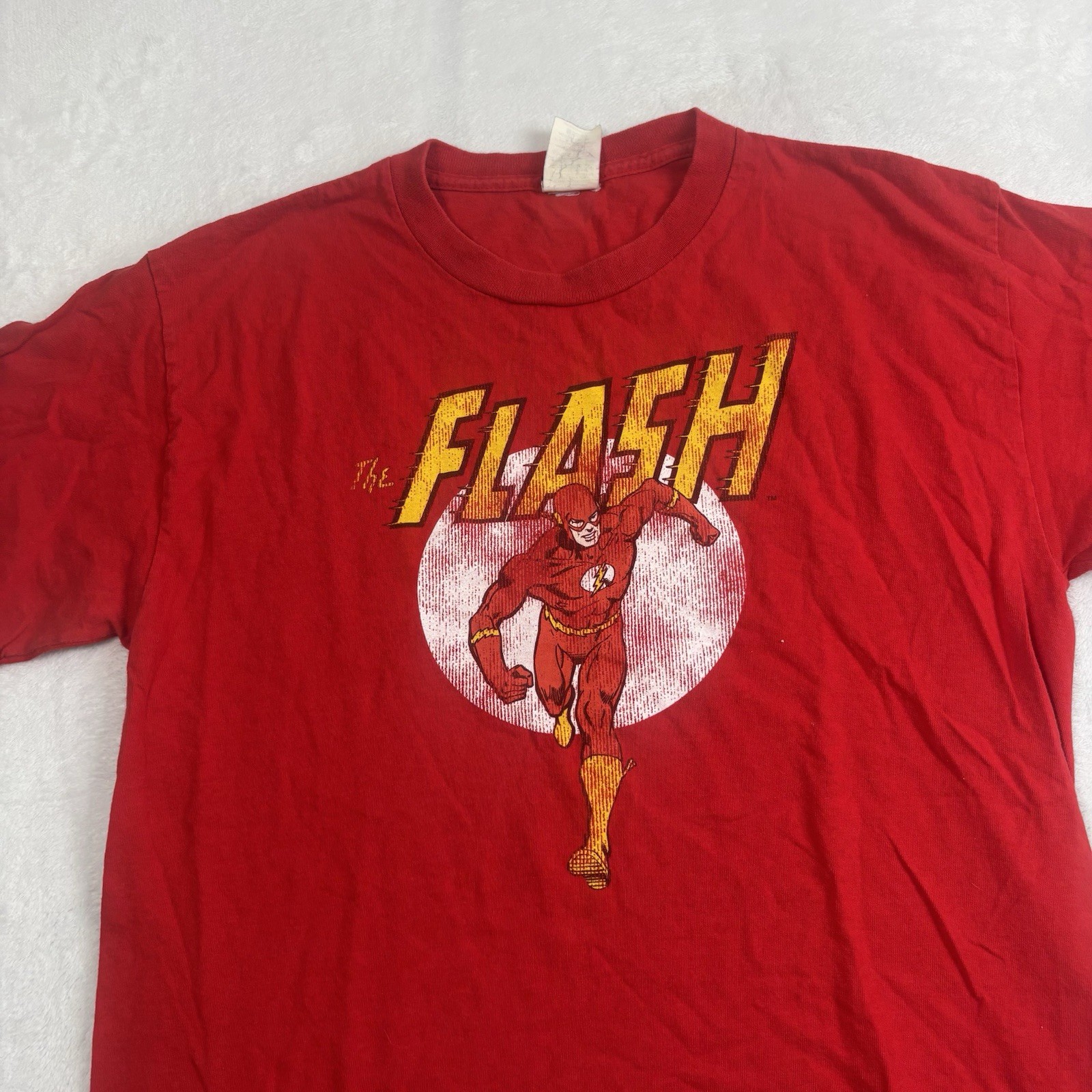 DC Comics The Flash Red Short Sleeve Graphic Shirt Men&rsquo;s Medium