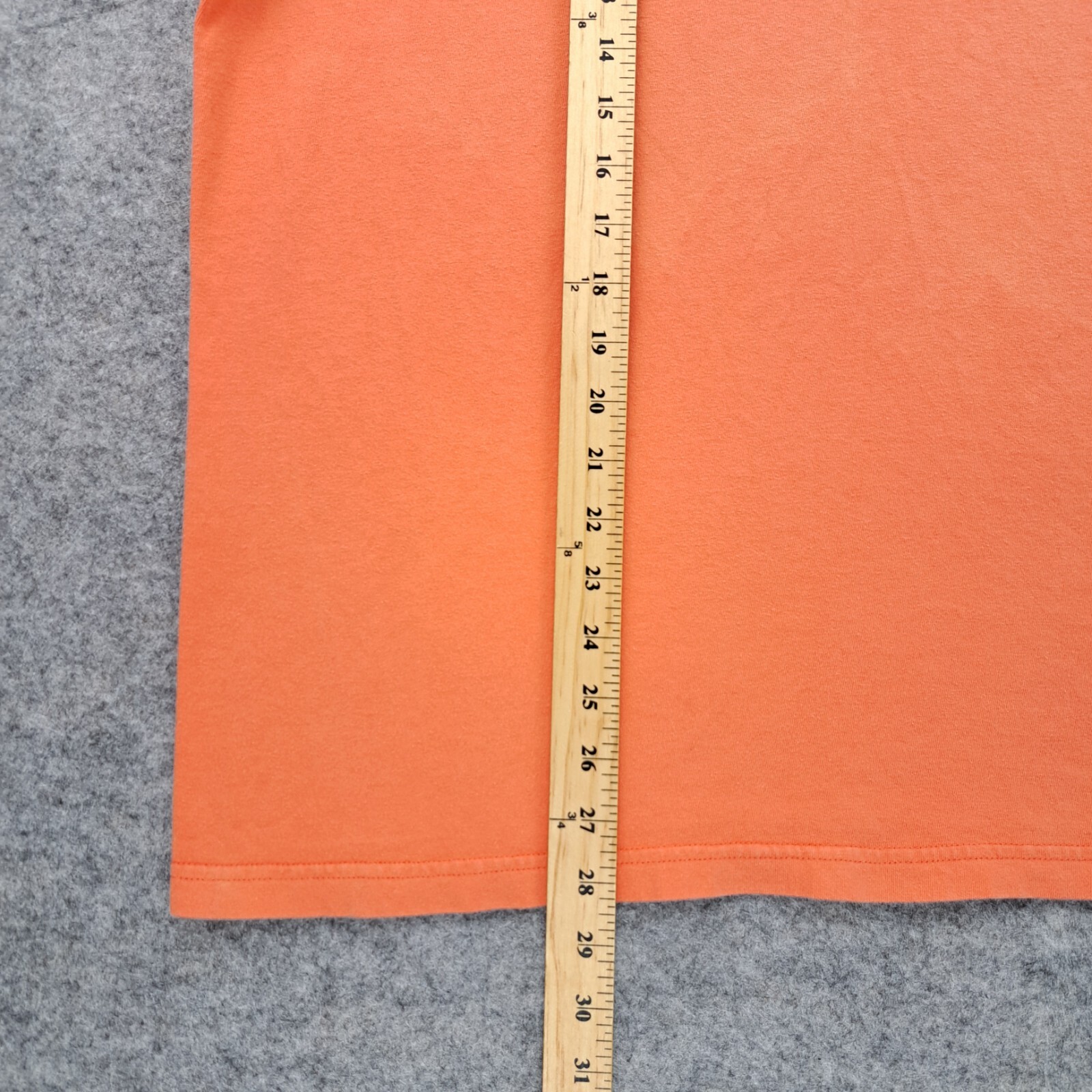 Vintage Polo Ralph Lauren Shirt Men Extra Large Orange Short Sleeve Preppy Y2K