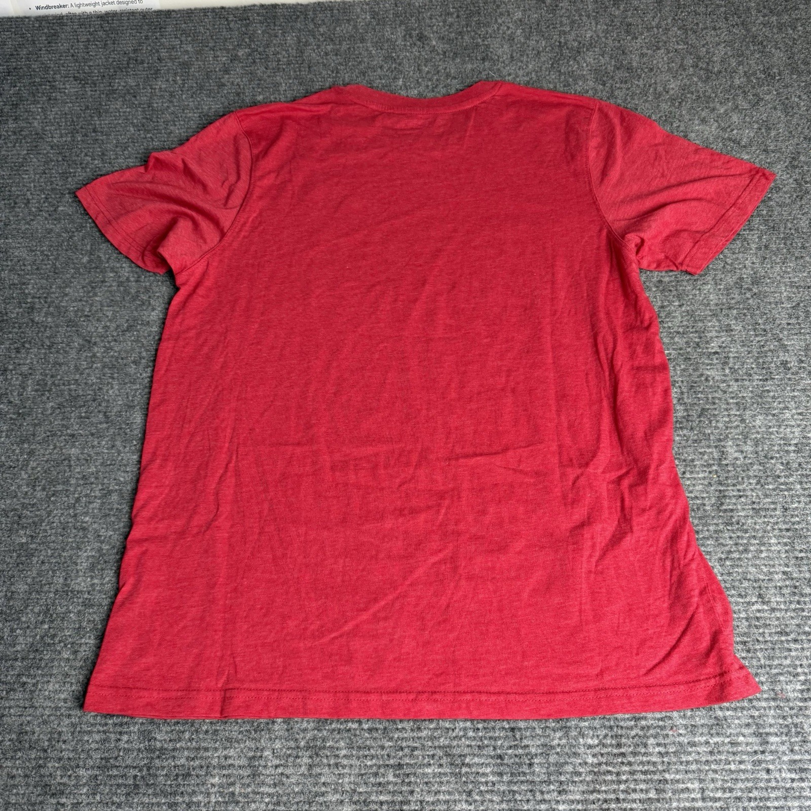Miami RedHawks T Shirt Red Adult Extra Large Logo Spellout Brand New NCAA MAC