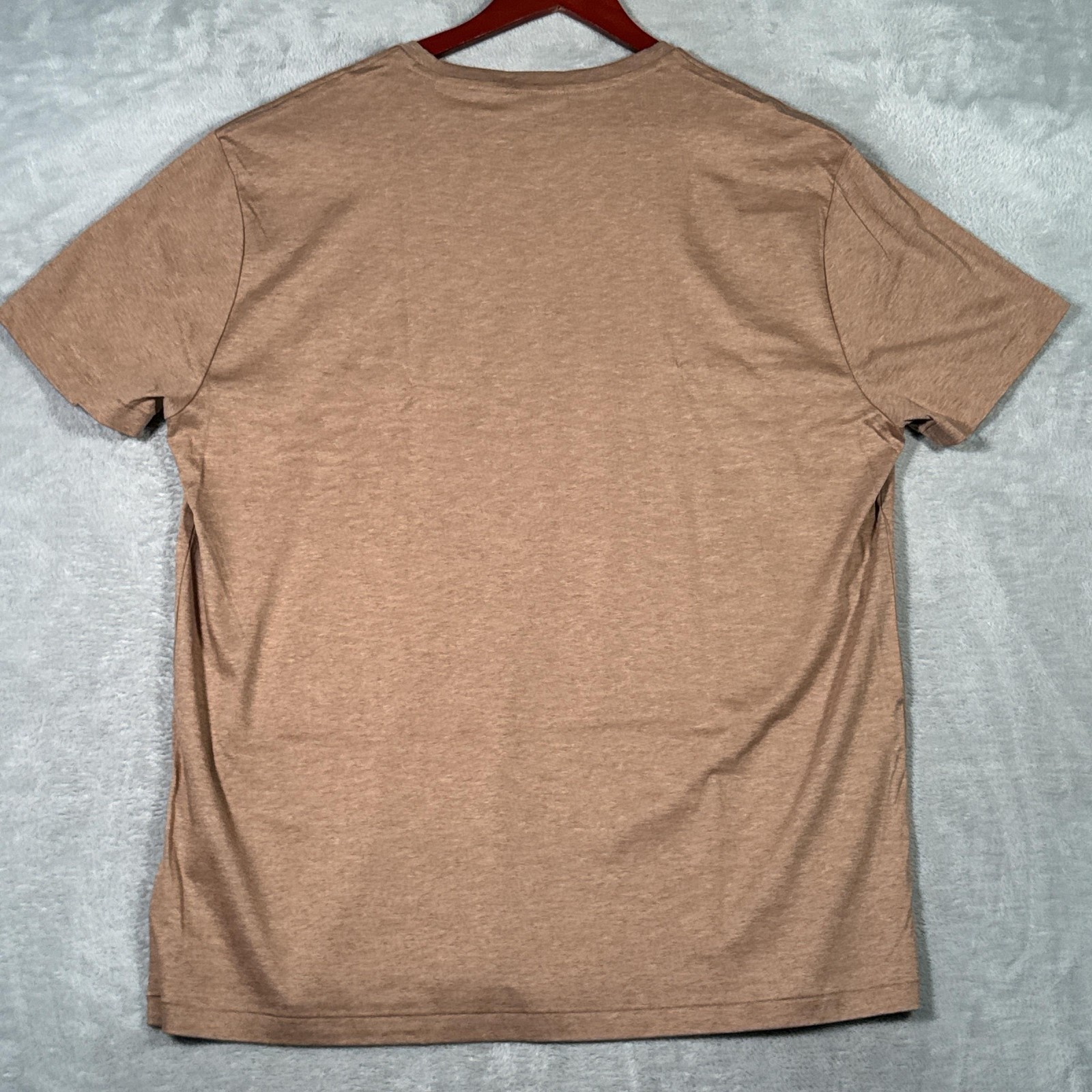 Polo Ralph Lauren Shirt Mens 2XL Brown Custom Slim Fit Polo Bear Classics Tee