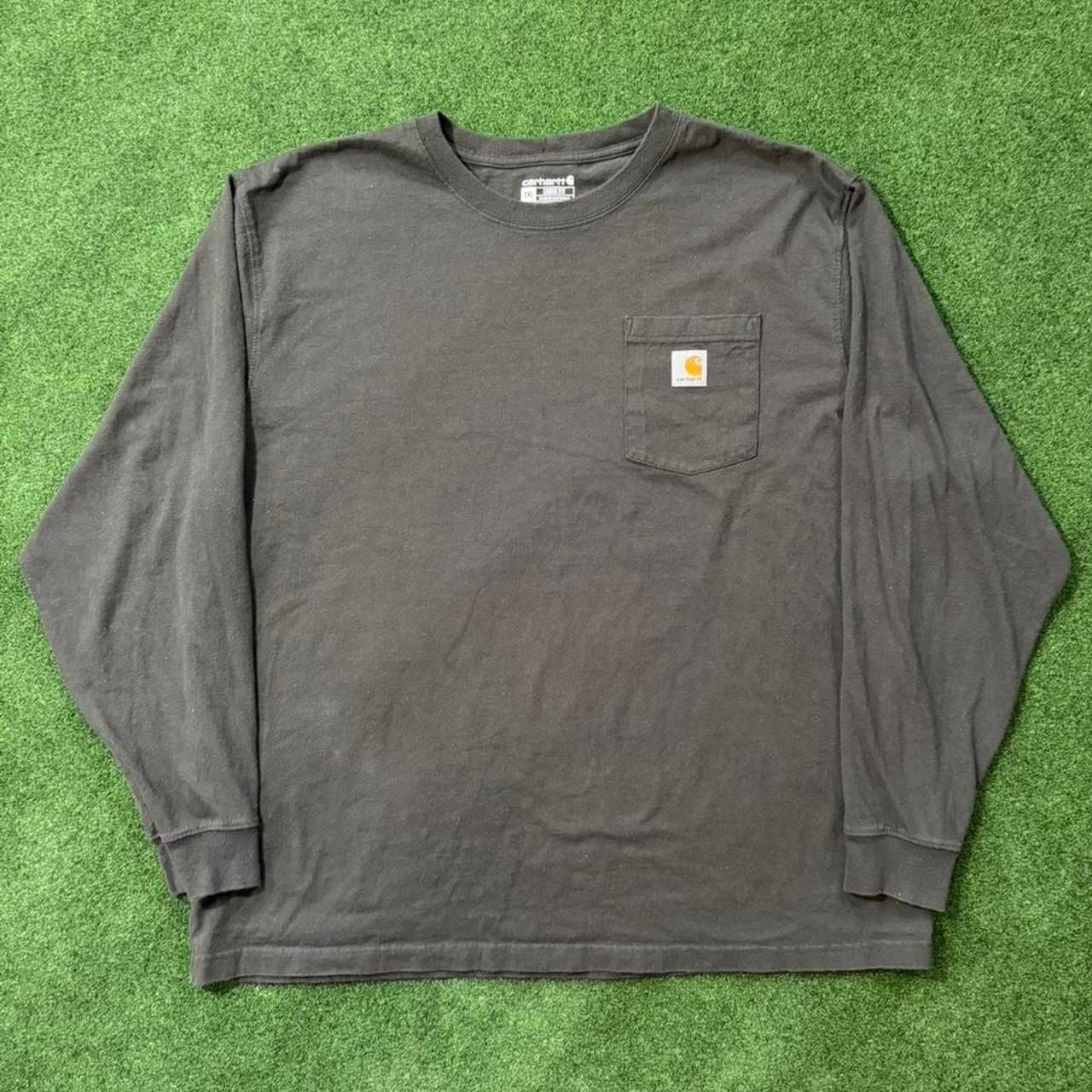 Carhartt Loose Fit Long Sleeve Pocket T-Shirt 2XL Black