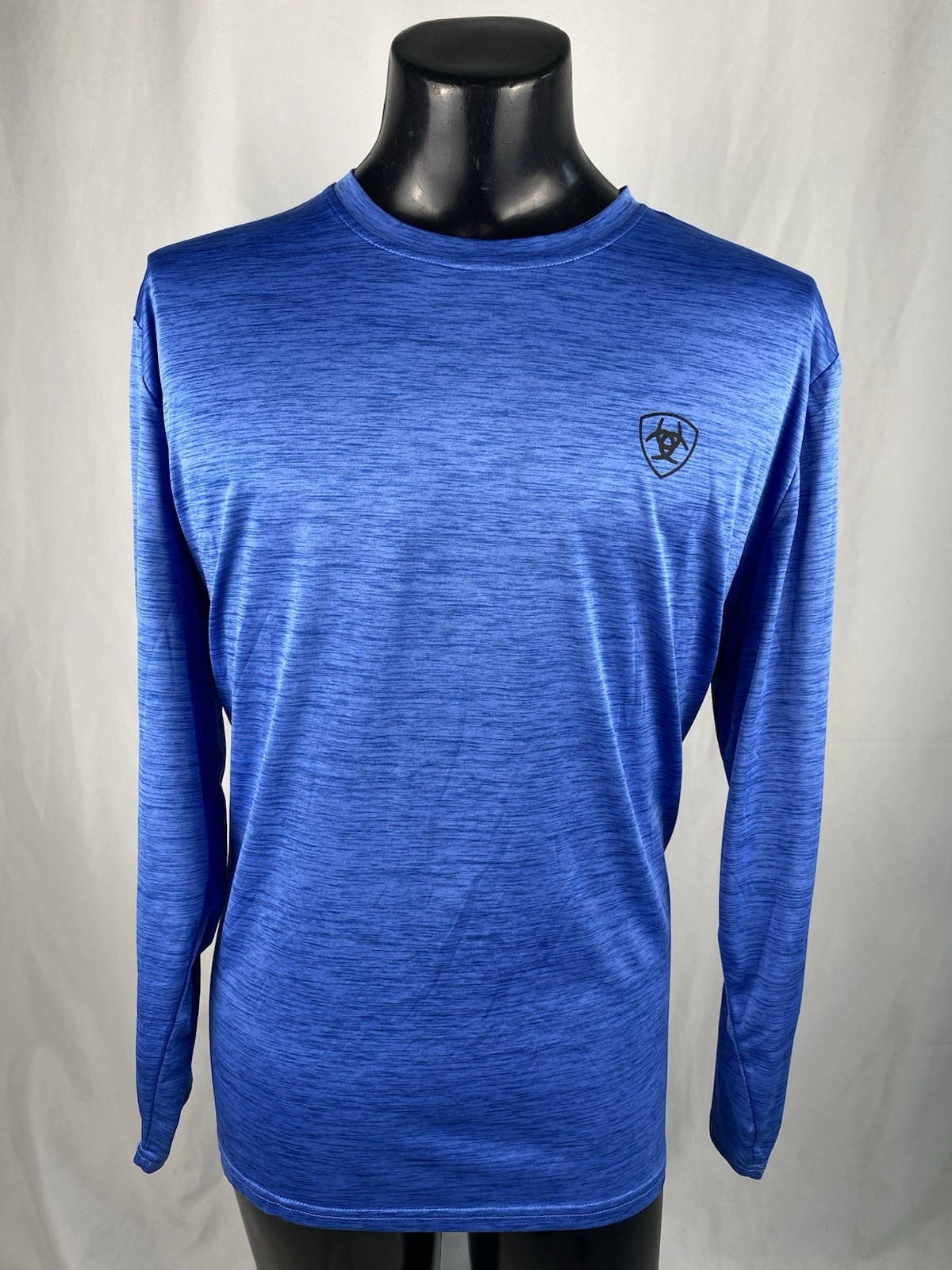 Ariat AriatTEK Charger Shirt Men’s XL Blue Long Sleeve Land Of The Free Graphic