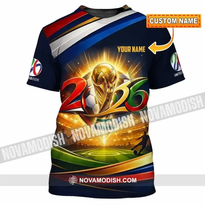 Custom World Cup 2026 Unisex 3D Shirt S-5XL VK13769