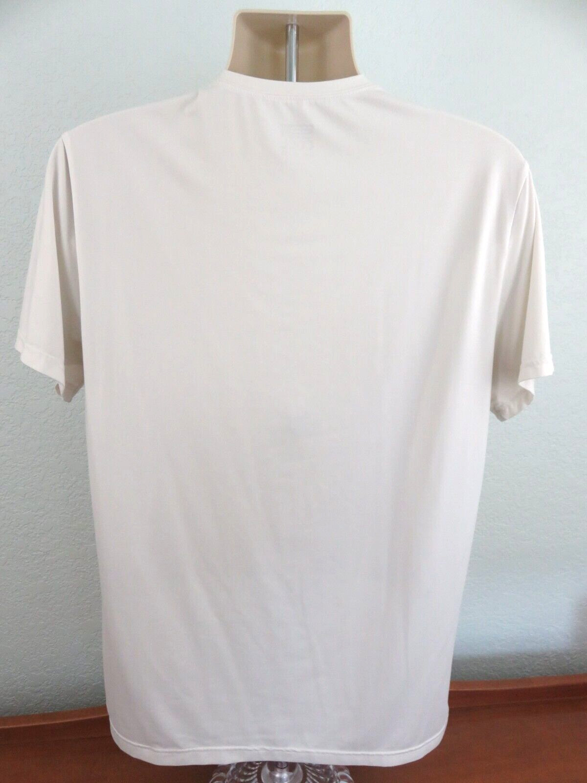32 Degrees Cool Men&rsquo;s White Short Sleeve Stretch T-Shirt Size Large