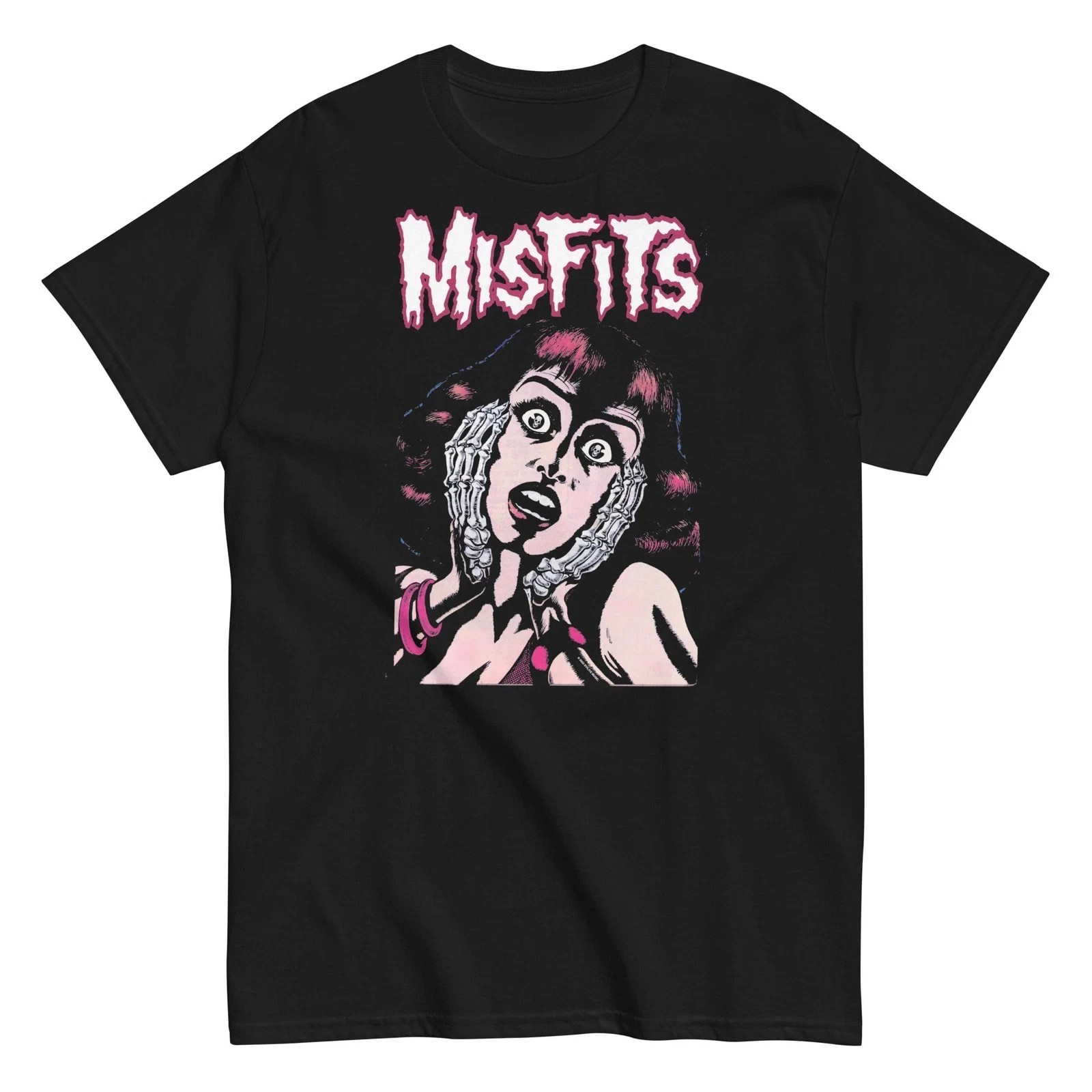 Vintage Misfits – Screaming Album Punk Rock Unisex S-5XL Shirt AA52