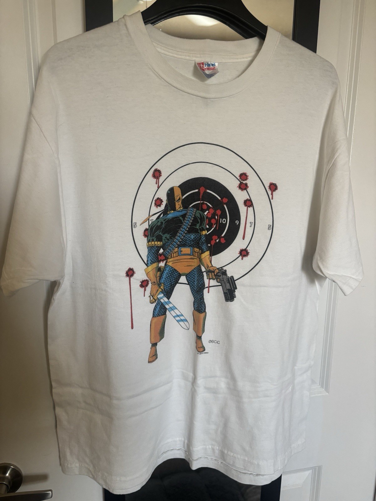 Vintage 1993 Deathstroke T-shirt Size XL
