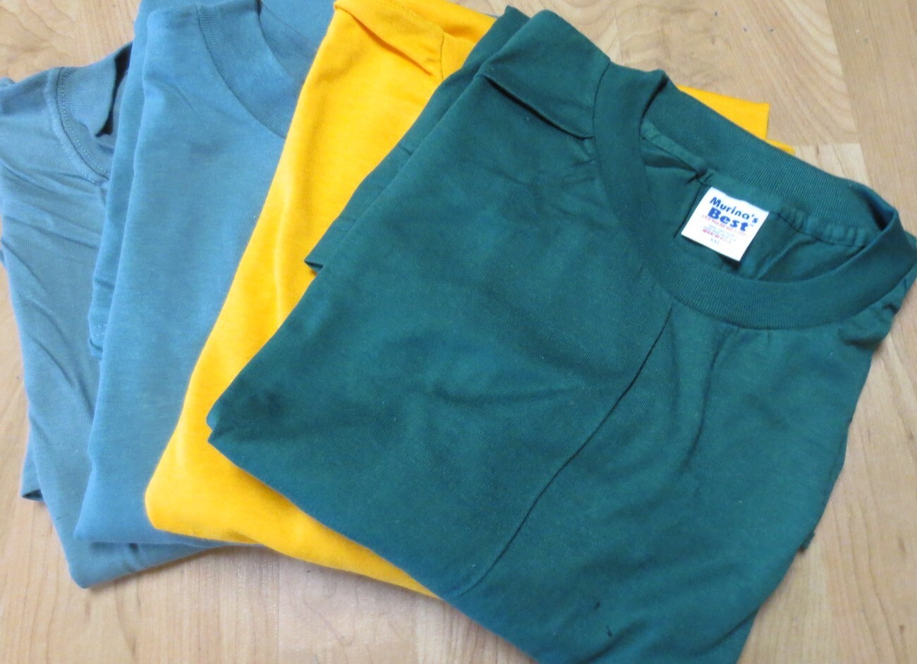 Men Murina Gildan Other T-Shirts 2XL 6 Pc 4 Color 100 Cotton & 50/50 Gold Green