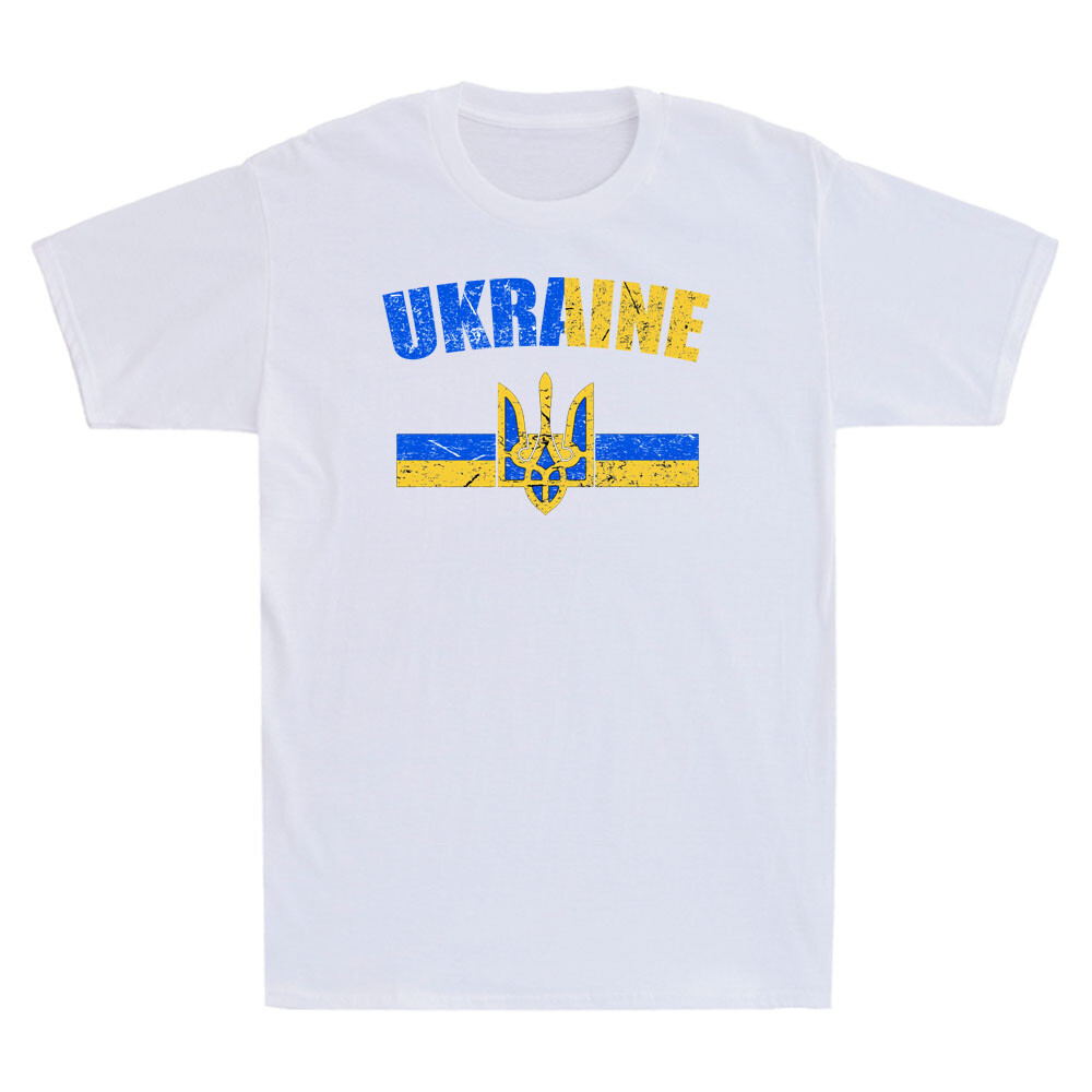 Ukraine Pride Vintage Style Ukrainian Flag Ukraine Retro Men&rsquo;s T-Shirt