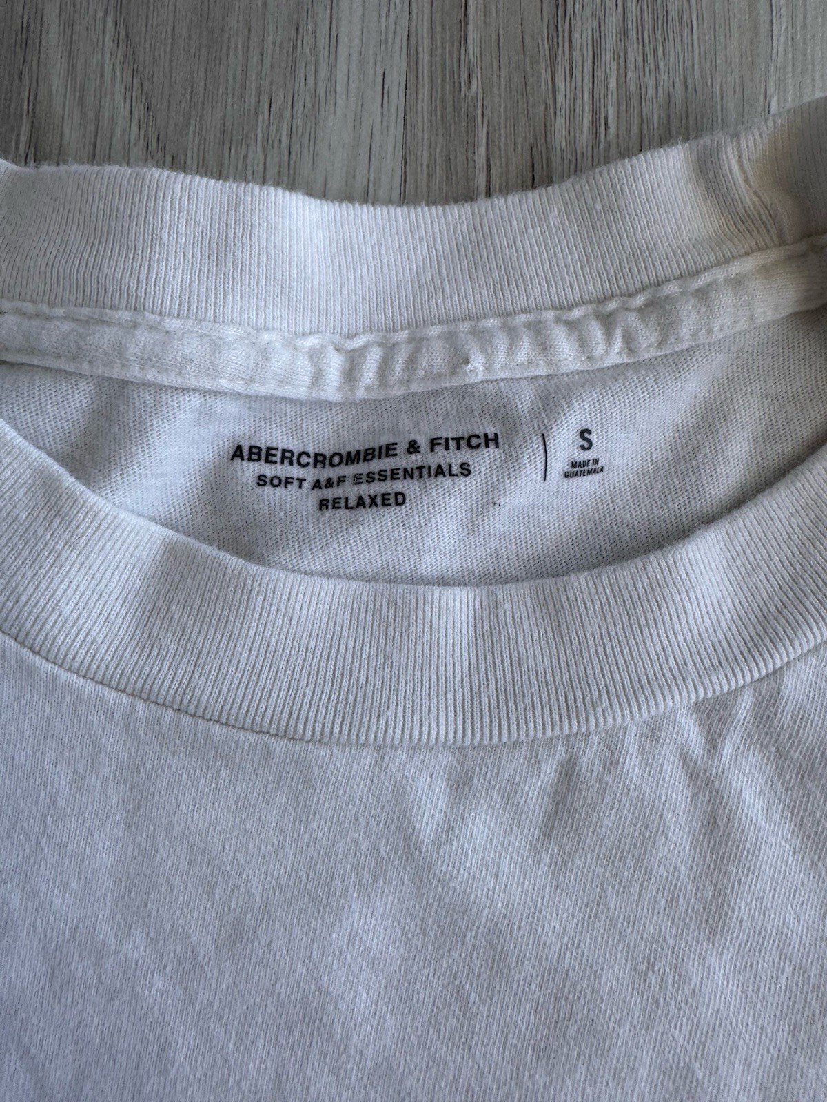 RARE! Abercrombie Fitch HBO The Sopranos L Gangster Mafia Family White T-Shirt