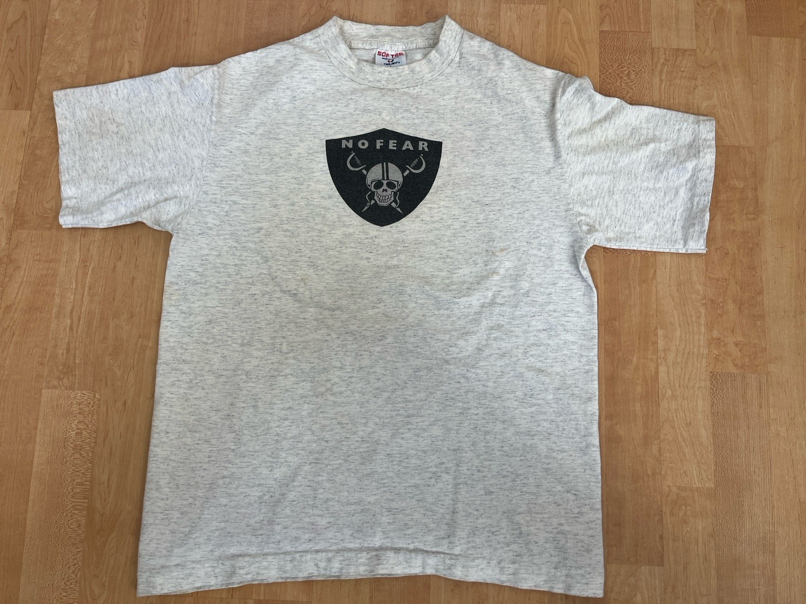 « No Fear » Brand Vintage/Original Raider style graphic t-shirt 1990&rsquo;s