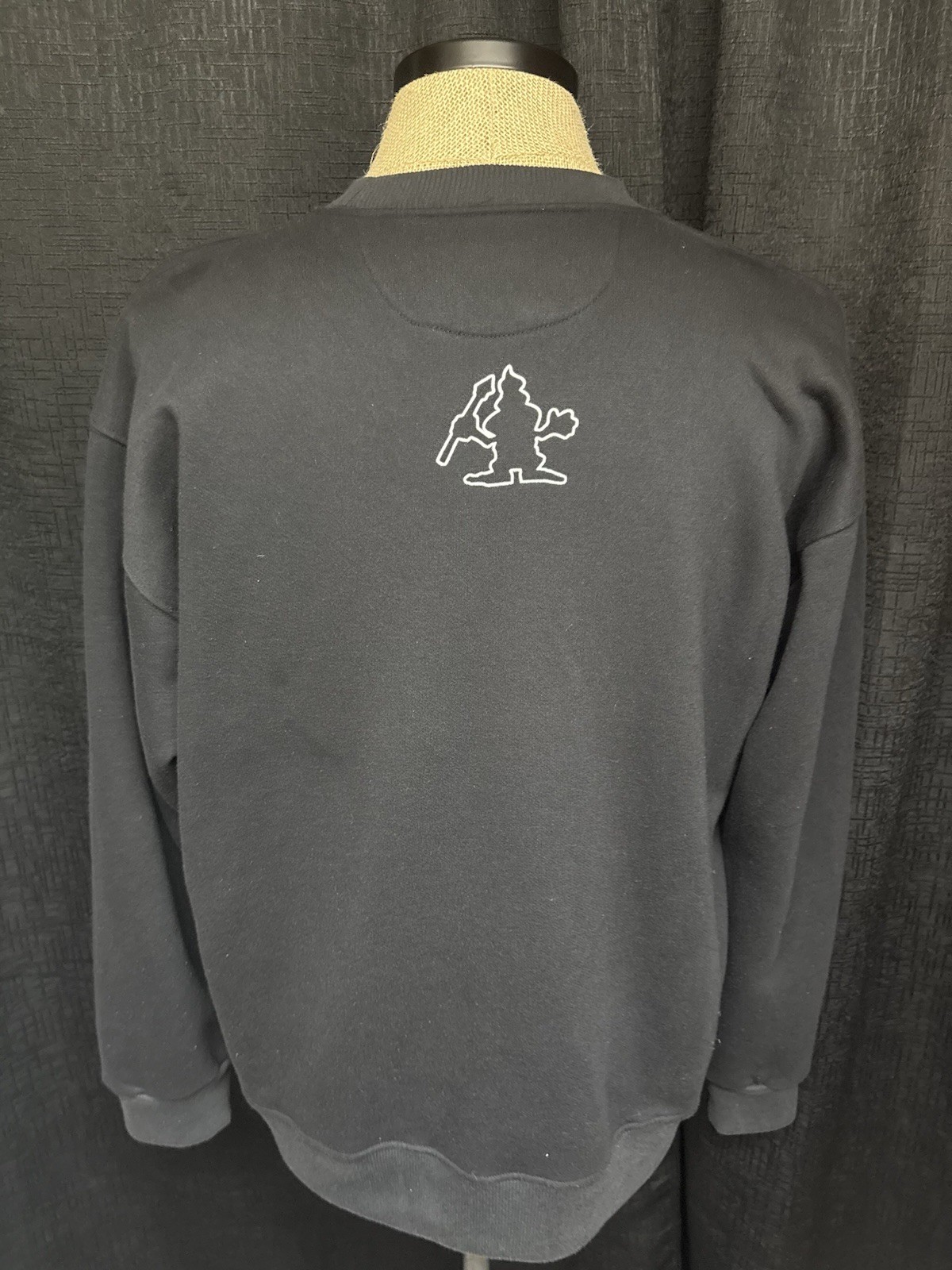 Tamba Surf Logo Black Gray Men’s Large Longsleeve Sweatshirt – Hawaii Brands