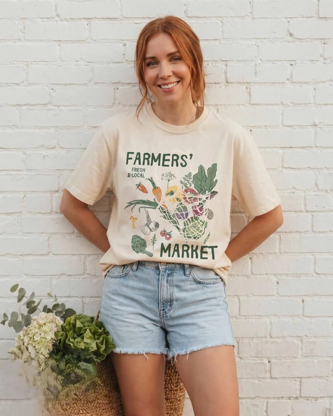 Tomato Girl Summer Shirt_Farmers Market Tee