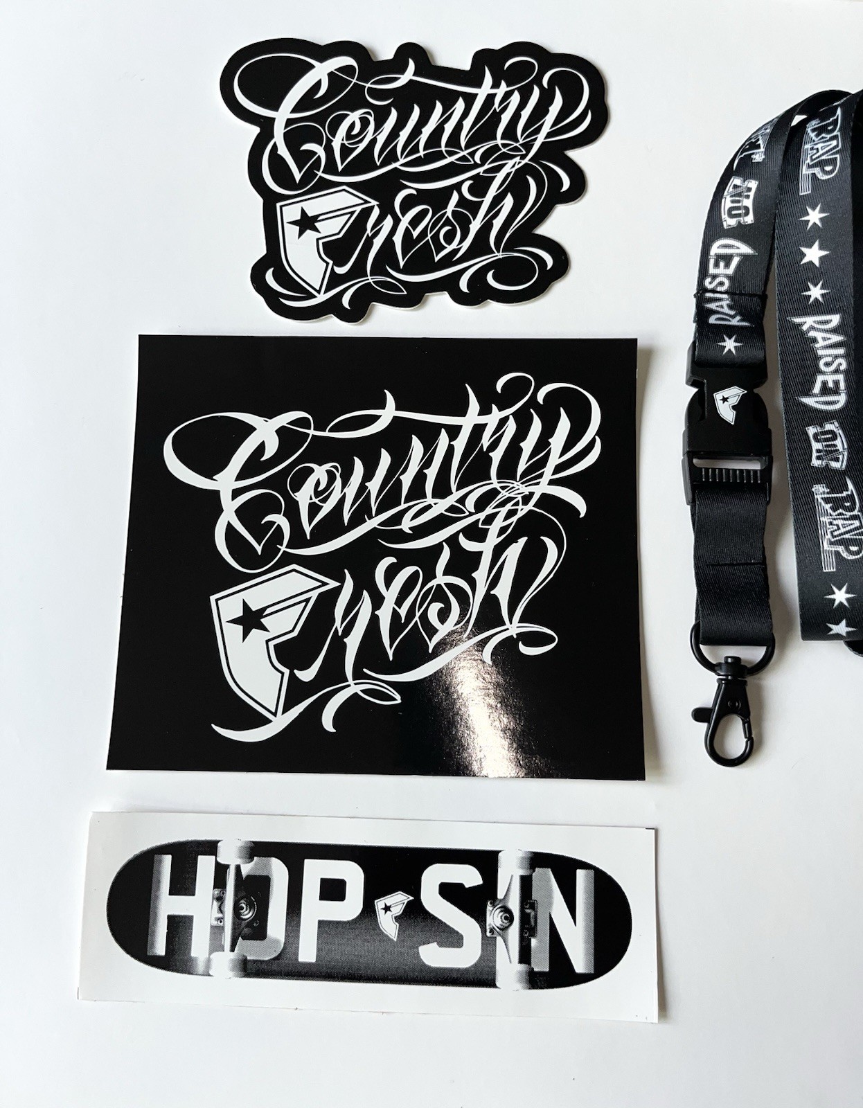 Famous Stars And Straps Rap Lanyard Set Blink 182 Yelawolf Hopsin Travis Barker