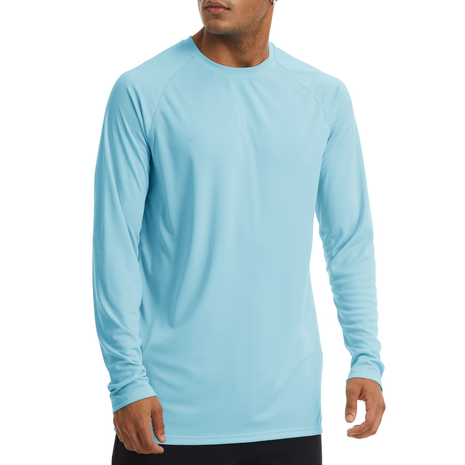 UPF50+ Long Sleeve Summer UV Block T-Shirt Men&rsquo;s Casual Quick Drying Fishing Tee