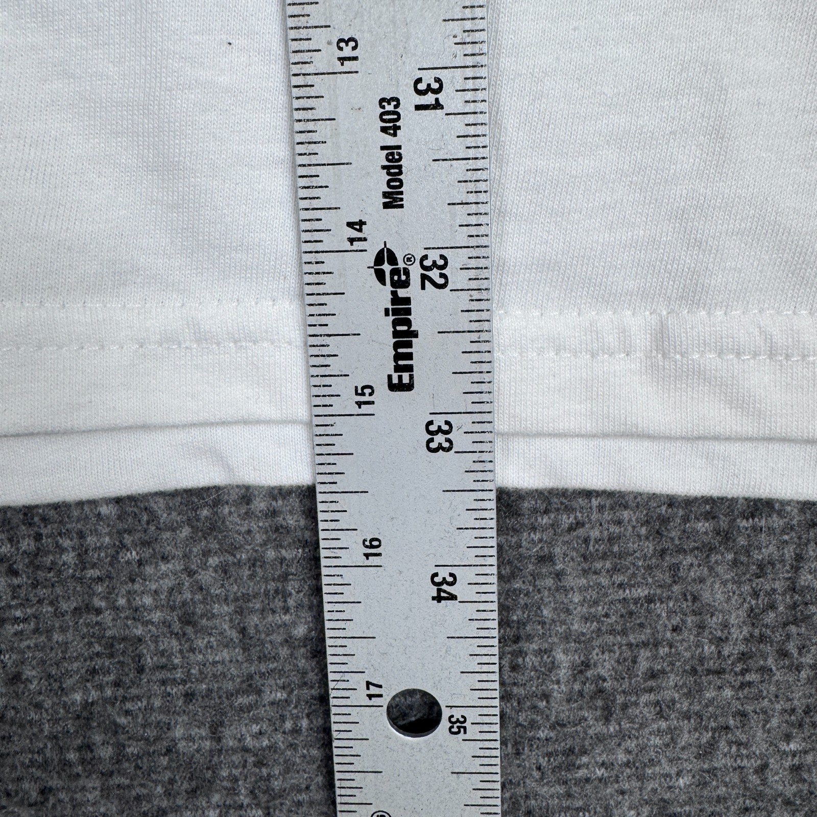 Vintage Avirex T-Shirt Mens 2XL White Long Sleeve Skate 9/11 Ground Zero Y2K NWT