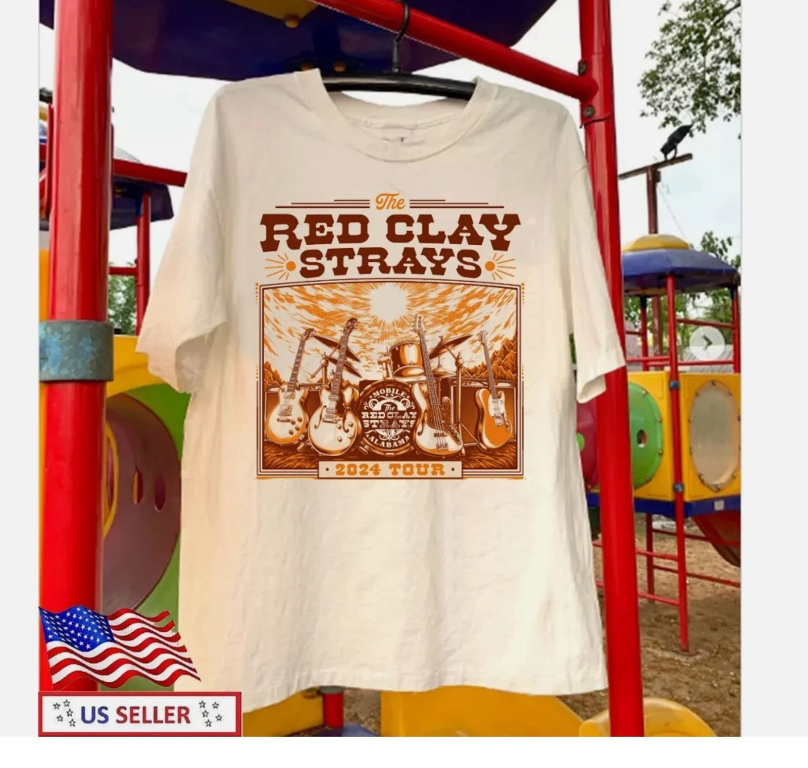 The Red Clay Strays Tour 2024 Collection All Size S to 5XL T-shirt For All HV241