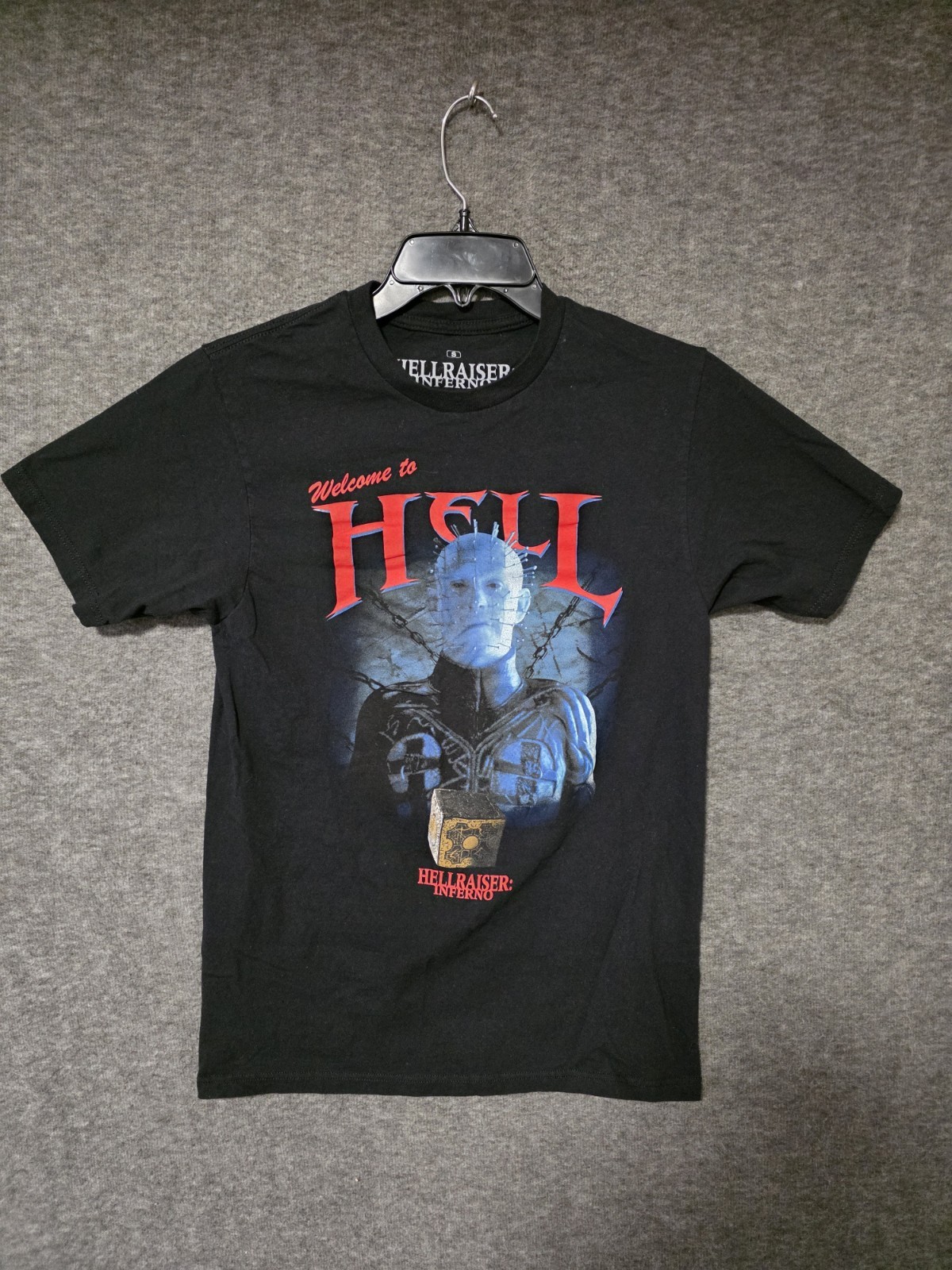 Hellraiser: Inferno Horror Movie T-Shirt Small Black Pinhead Graphic Y2K 90s
