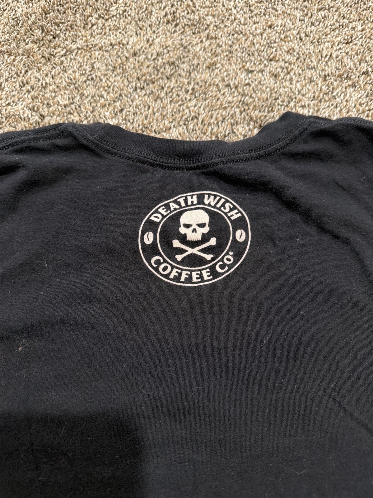 Death Wish Coffee Shirt Mens Sz Medium Dropkick Murphys Limited Edition Black