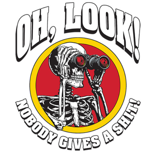 T-Shirt-OH LOOK-NOBODY GIVES A SH*T
