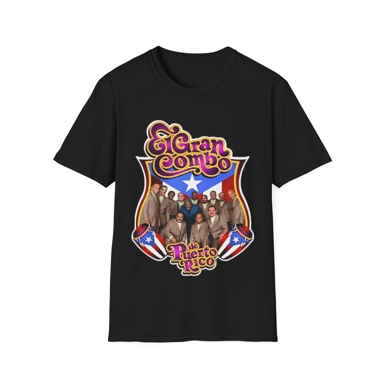 Unisex Soft Cotton T-Shirt. El Gran Combo De Puerto Rico