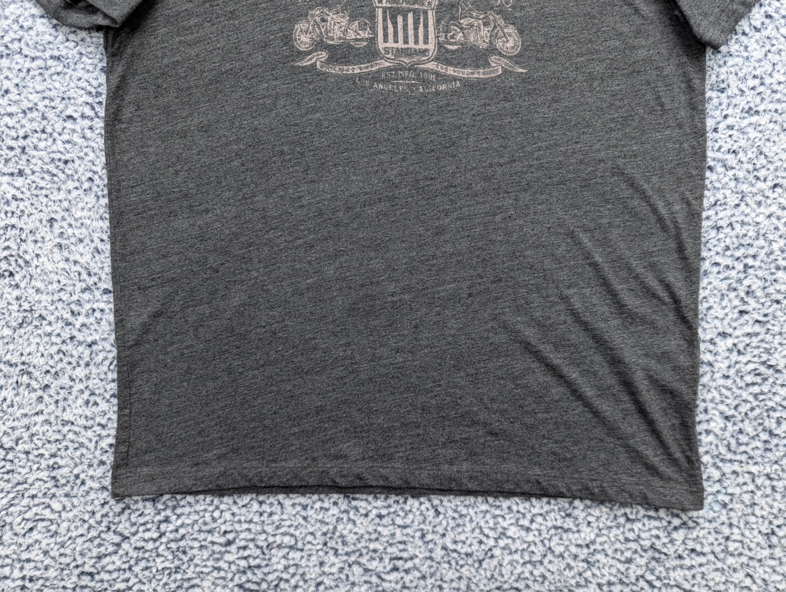Lucky Brand Shirt Mens M Casual Lightweight Preppy City College Indie Cali Gray
