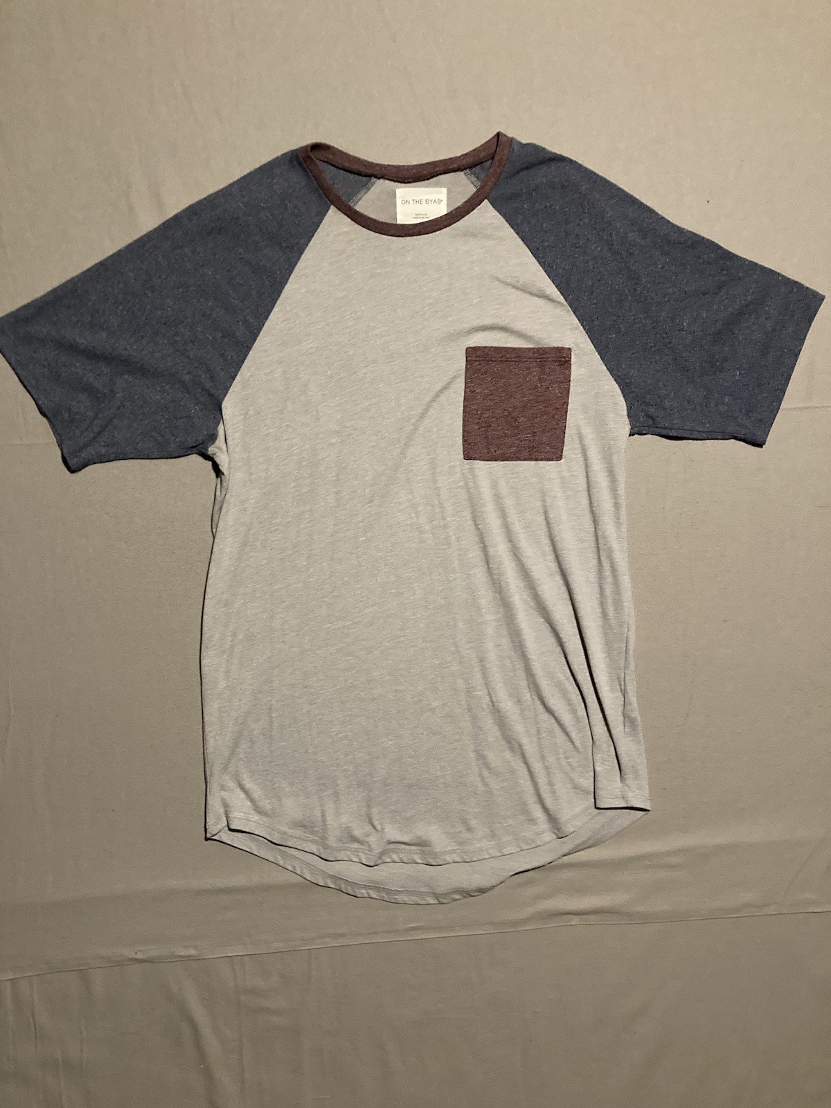 On the Byas Short Sleeve Longer Length Pocket Tee men&rsquo;s size medium Skater Surf