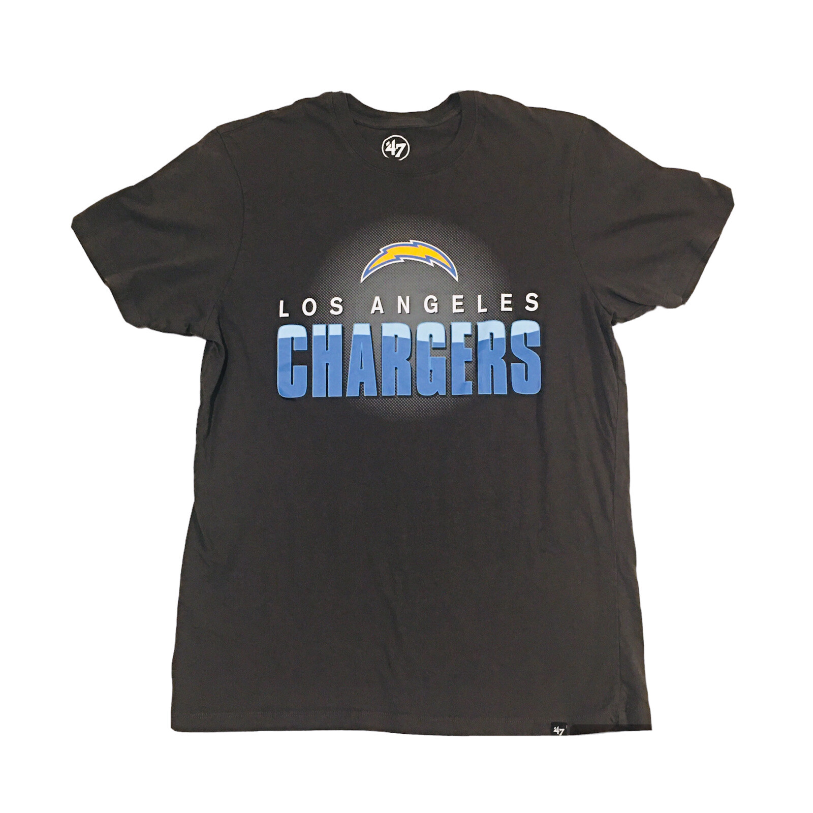 Los Angeles Chargers T Shirt Size Large By ‘47 Gray NFL