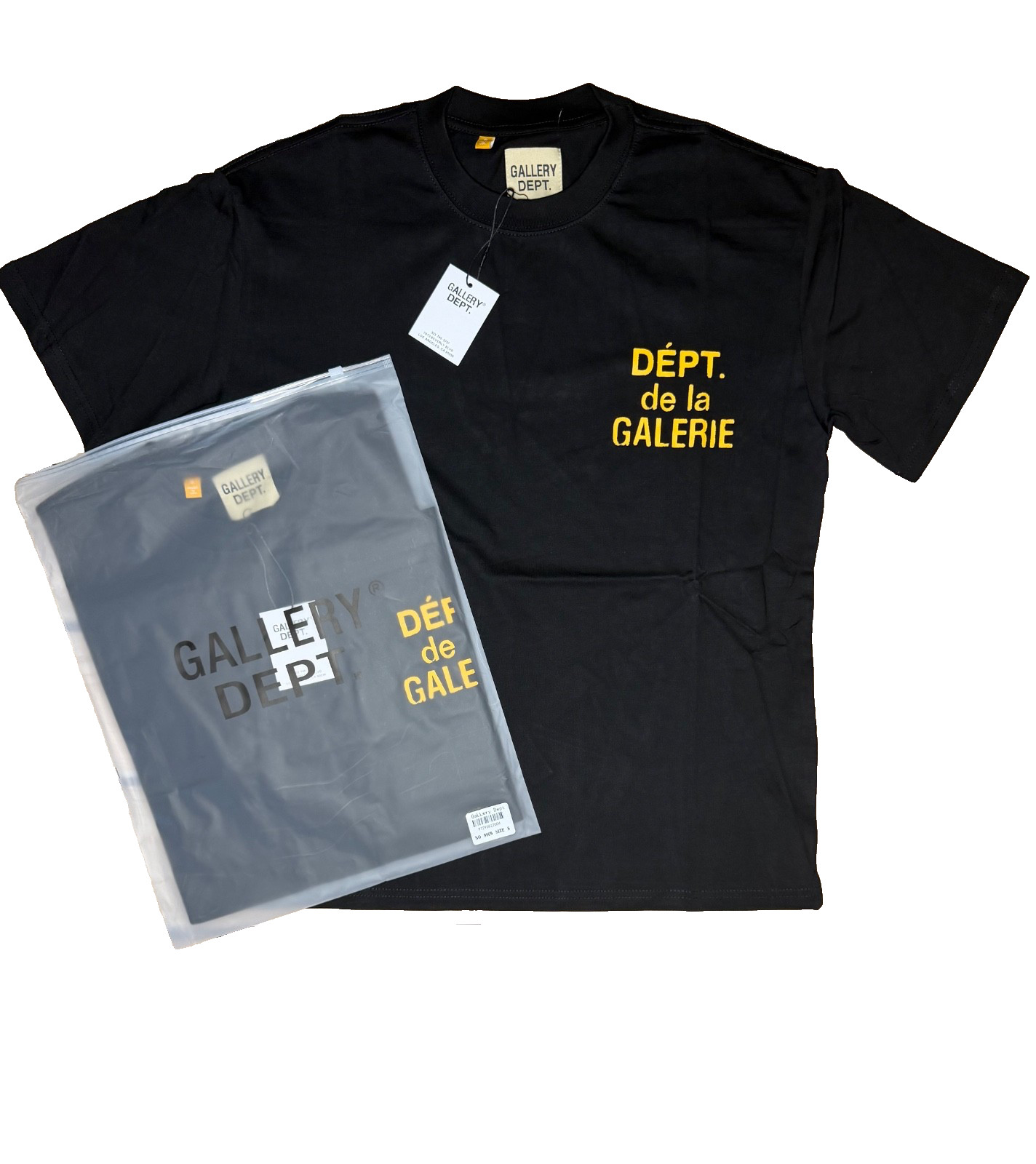 Gallery Dept. French Black Tee Size S