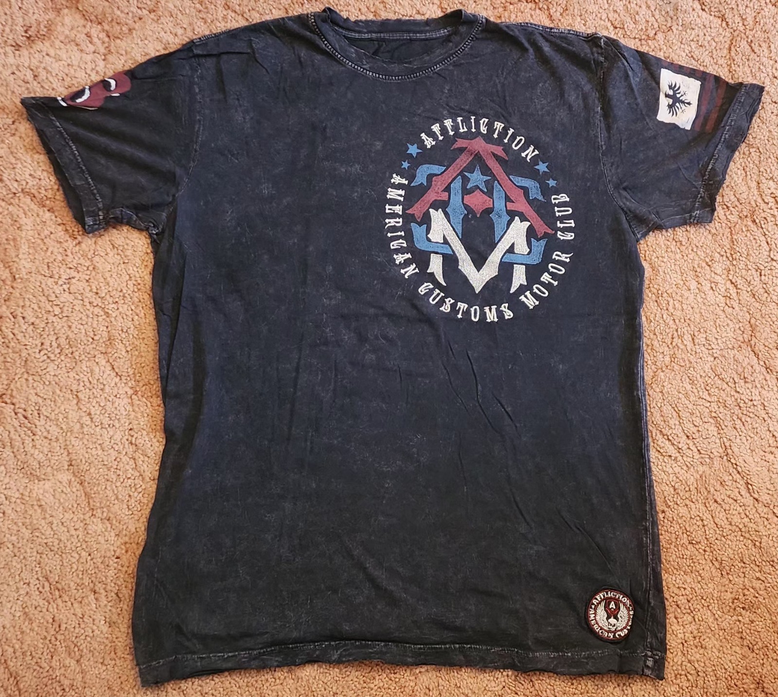 Affliction Men&rsquo;s American Motor Customs short-sleeve t-shirt size L