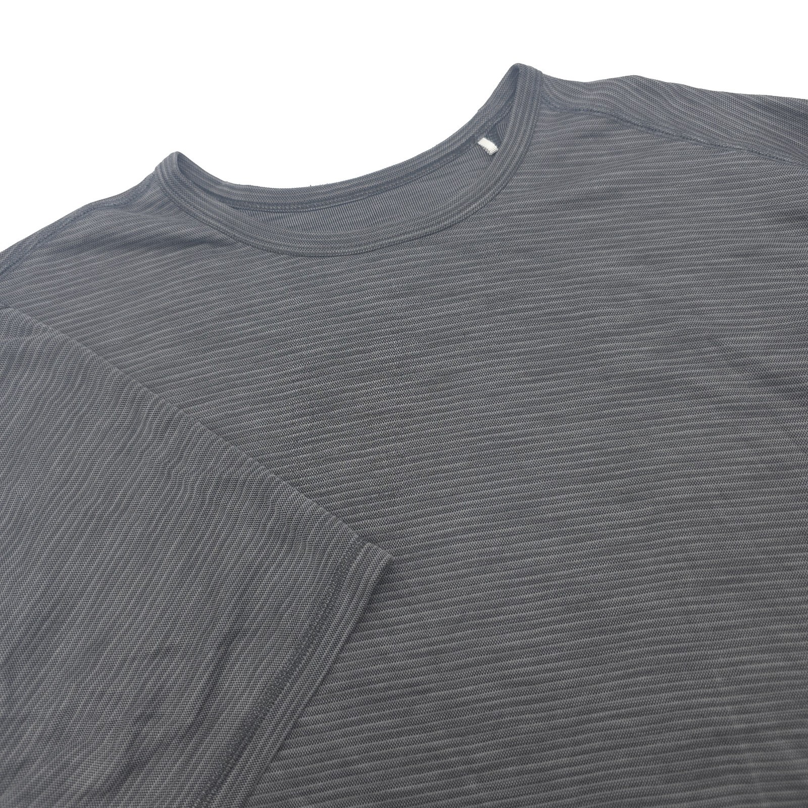 Tommy Bahama Shirt Men XXL Gray Short Sleeve Island Zone Performance Crew Neck