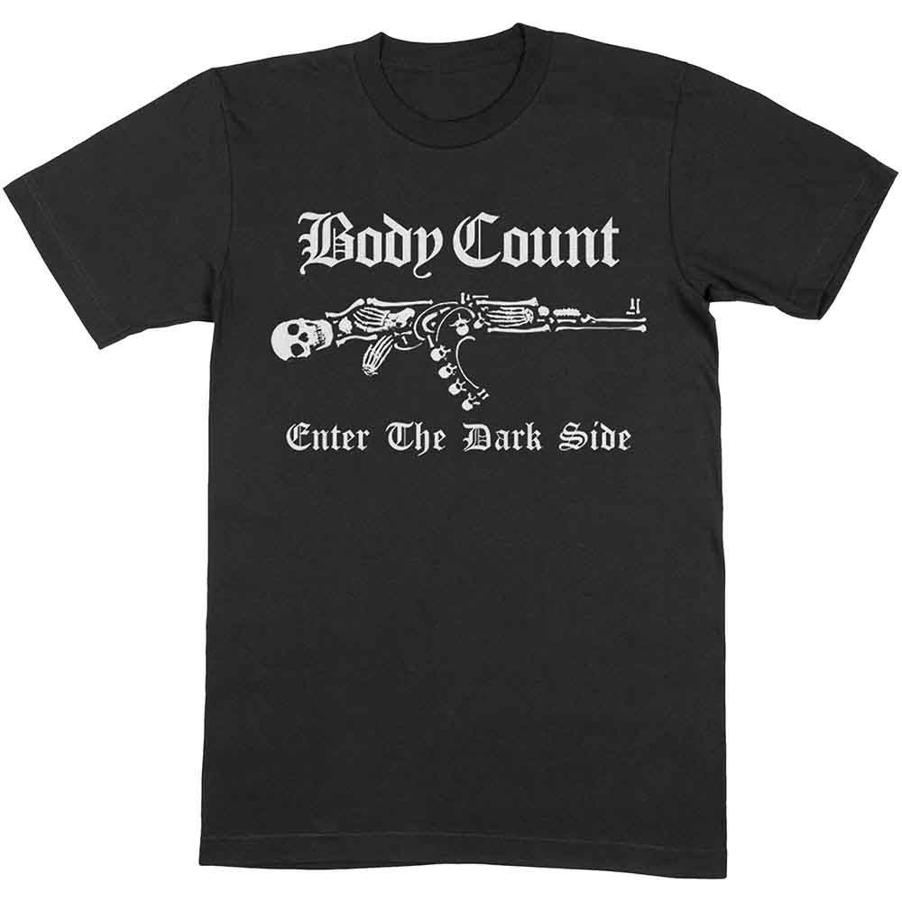 Body Count T Shirt Enter The Dark Side Band Logo new Official Mens Black