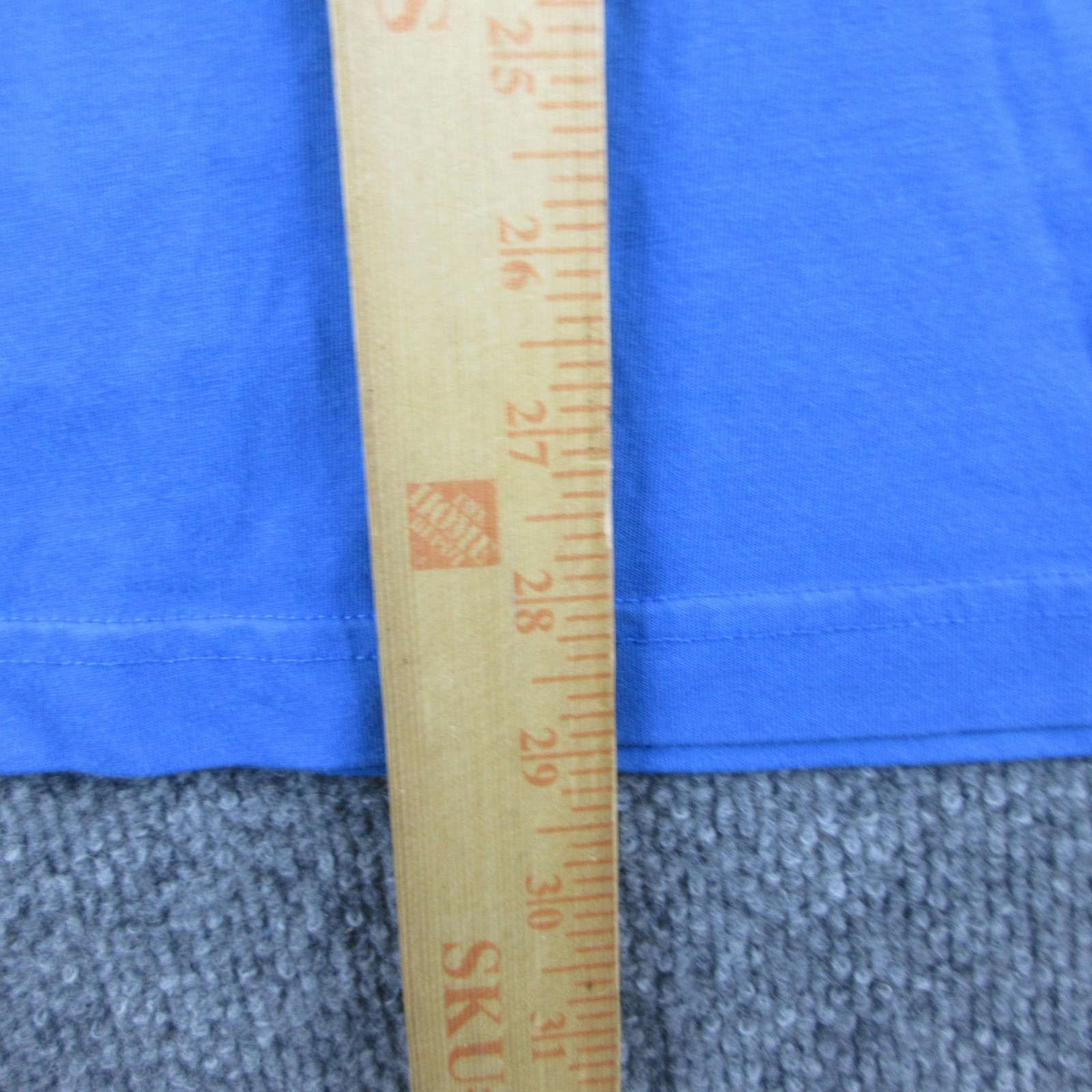 Nike Golf Shirt Mens XL Blue Short Sleeve Dri-FIT Logo Graphic Golf Tee