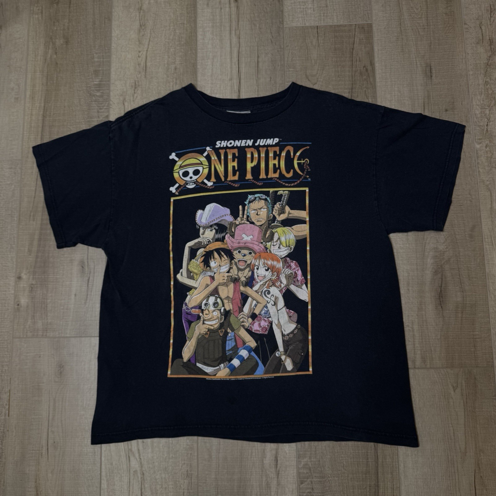Vintage One Piece ONE PIECE Shonen Jump Manga Large Skypiea Anime Grail Shirt