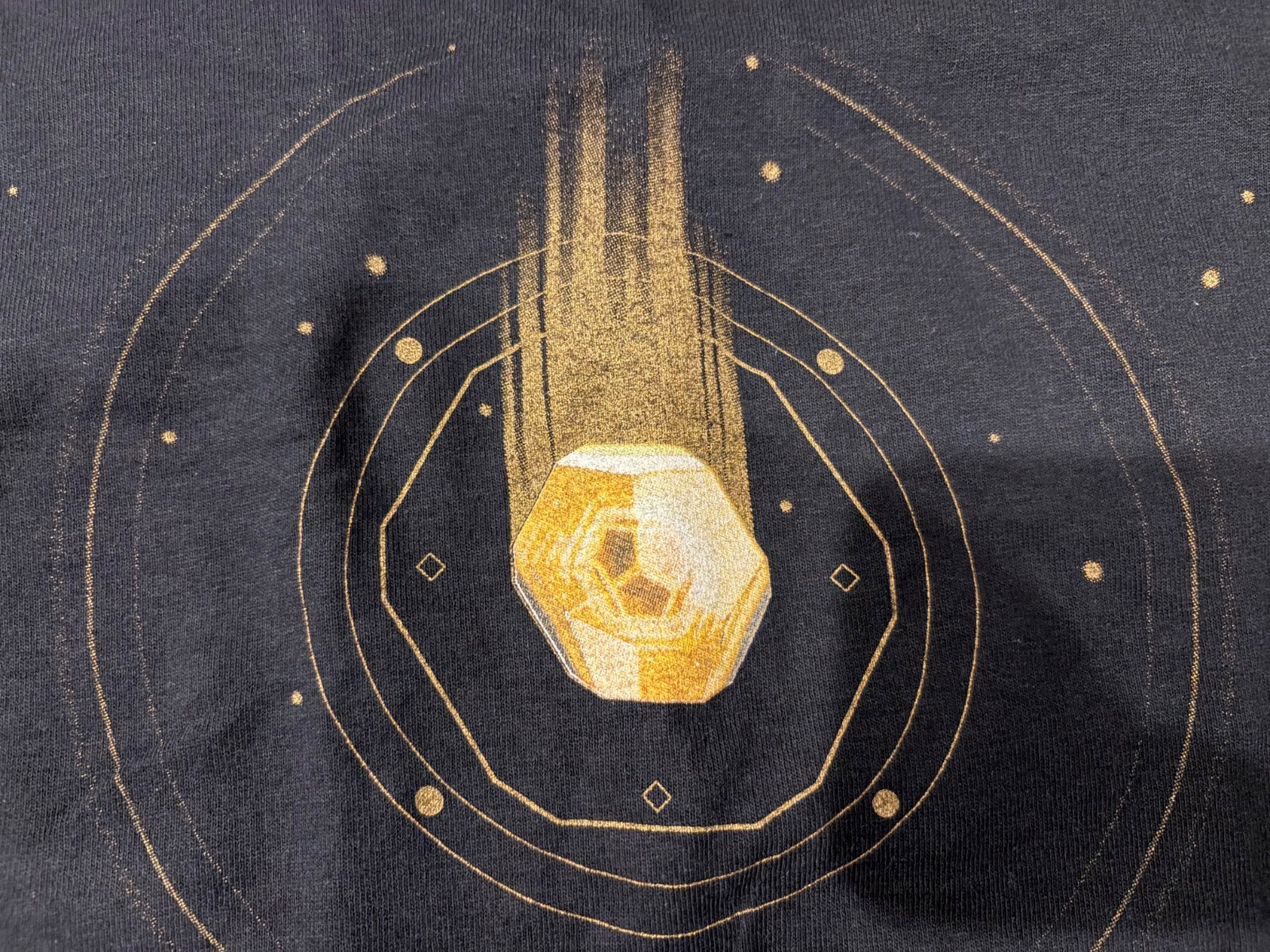 New Destiny Bungie Lootcrate Adult XL Black Graphic Gaming T Shirt