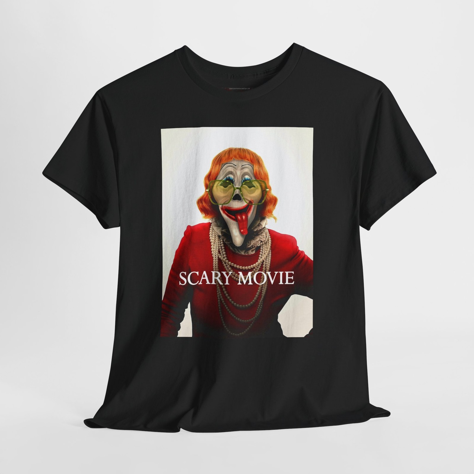Scary Movie 2026 Retro Movie Poster Horror Unisex Graphic T-Shirt