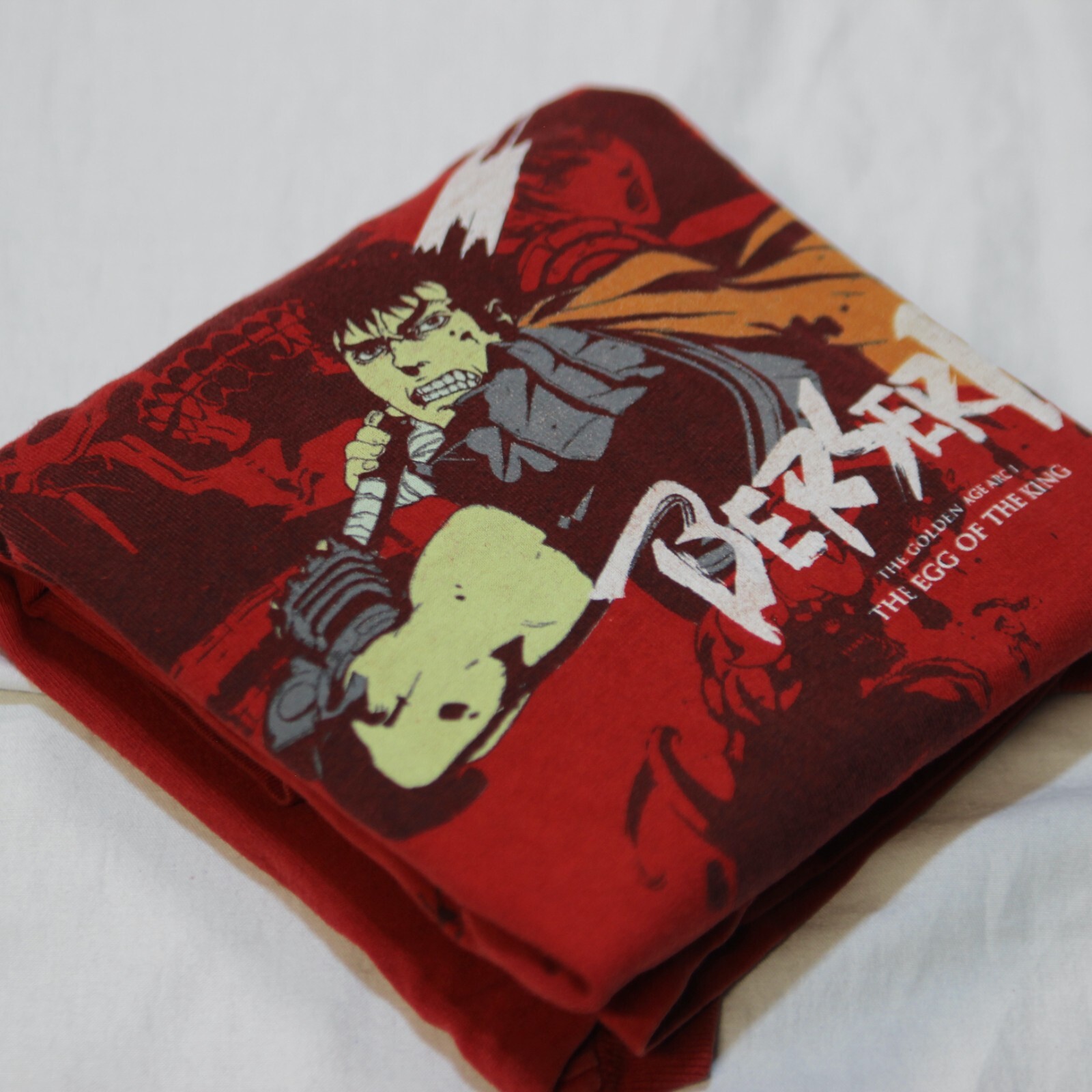 Berserk The Golden Age Arc 1 Egg Of The King Anime Film Promo T Shirt Tee L