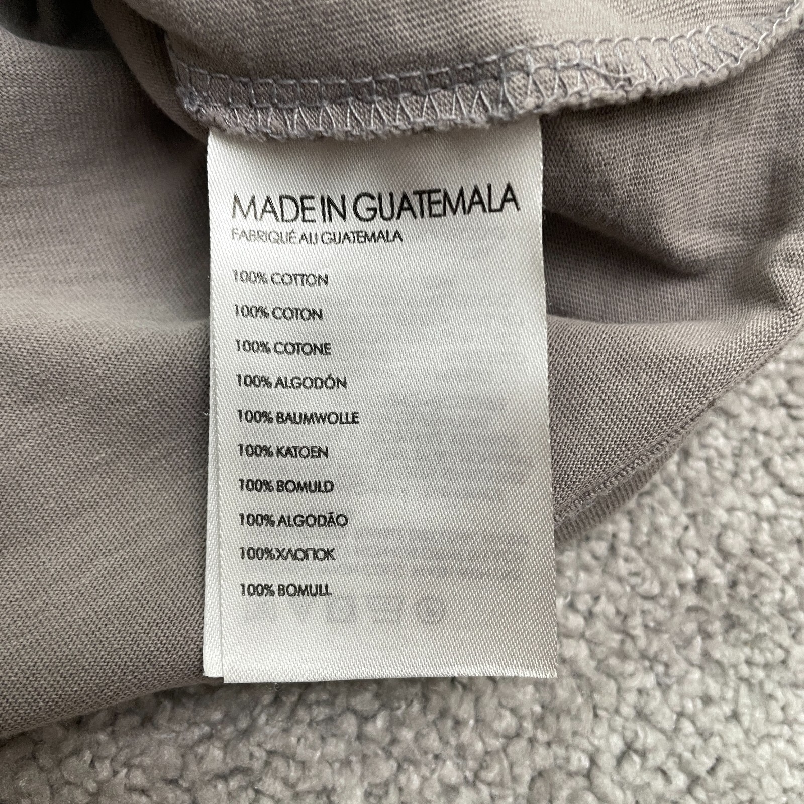 Club Monaco Basic Essential T-Shirt Mens Small Gray Crew Short Sleeve Cotton Tee