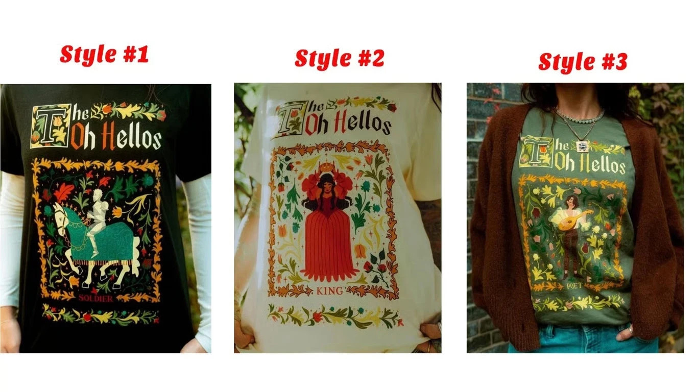 NEW HOT!!! THE OH HELLOS NEW MERCH 2025 T-Shirt Reprint