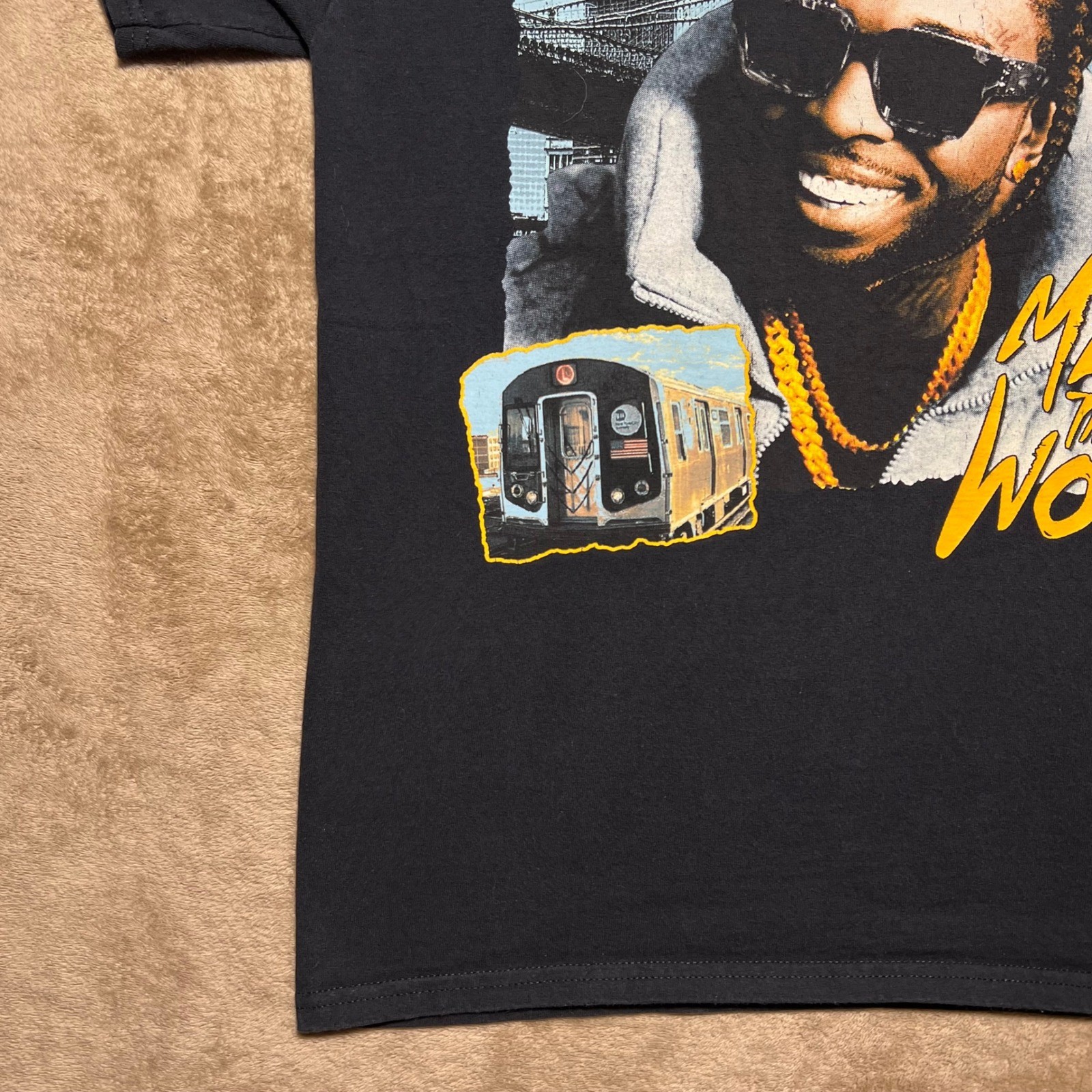 Pop Smoke Meet The Woo Graphic T Shirt Mens Medium Black Hip Hop Rap Tee