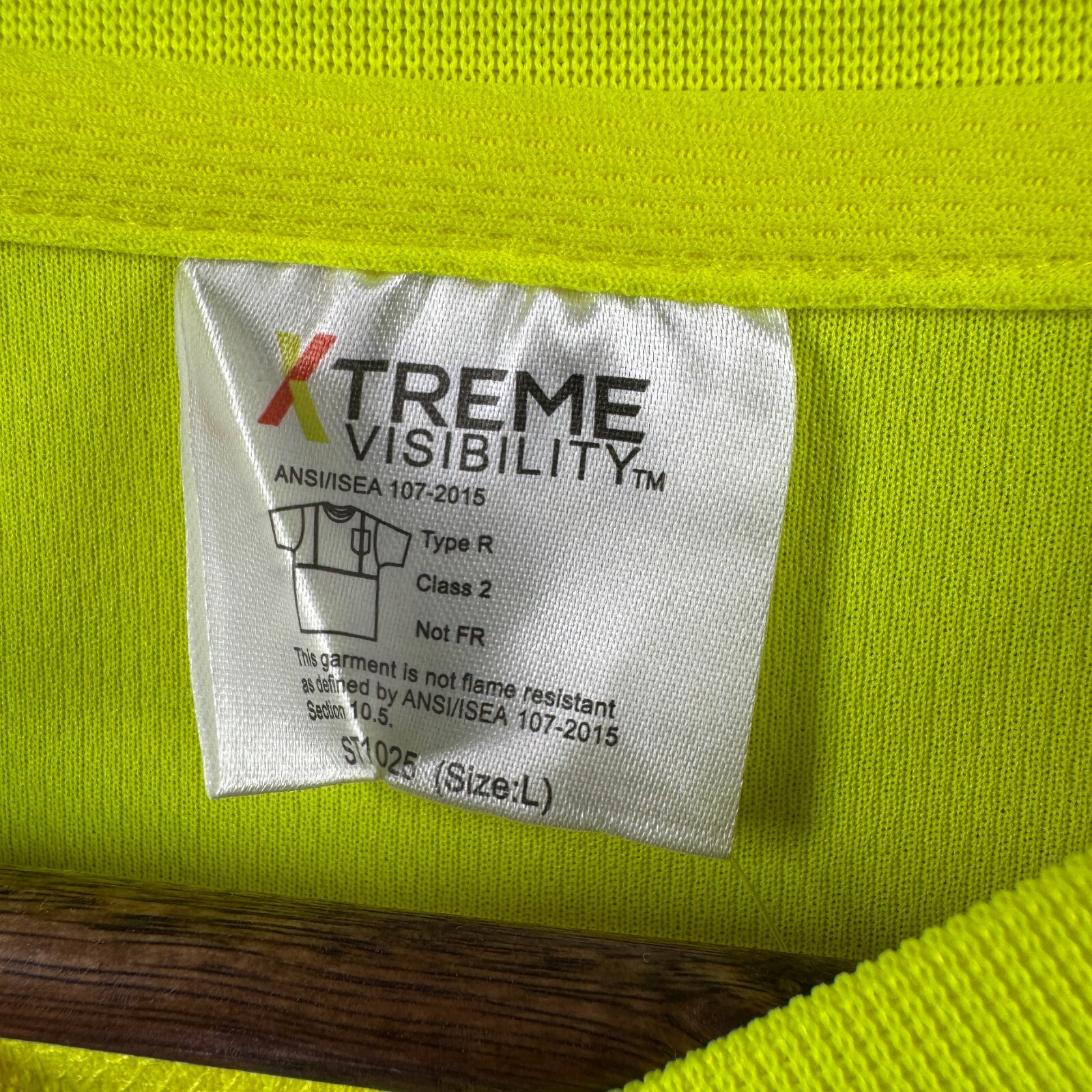 Xtreme 3M Scotchlite Reflective Men&rsquo;s Large L T Shirt High Visibility Safety