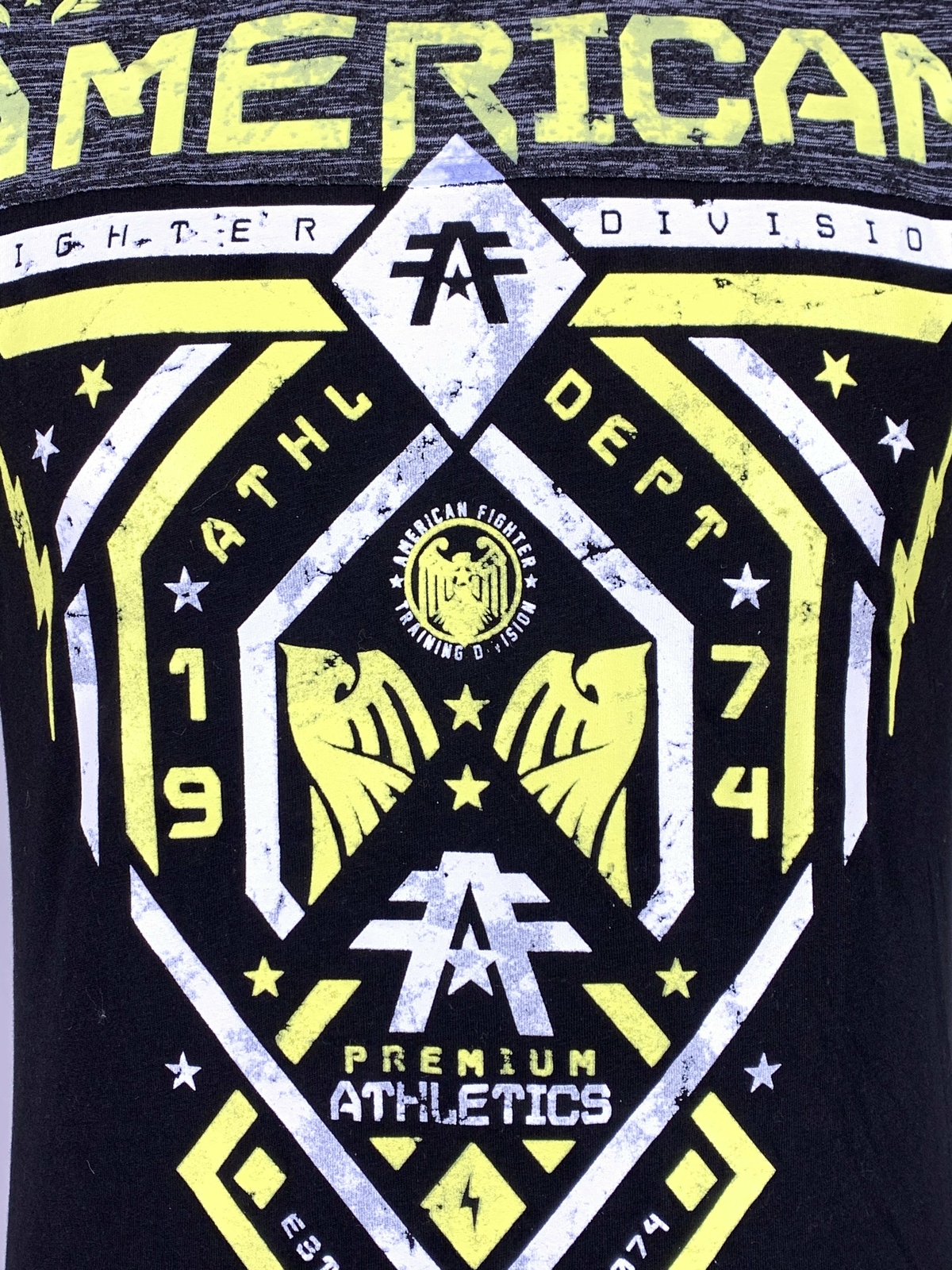 American Fighter Men&rsquo;s T-shirt FAIRBANKS Athletic Black MMA XS-5XL