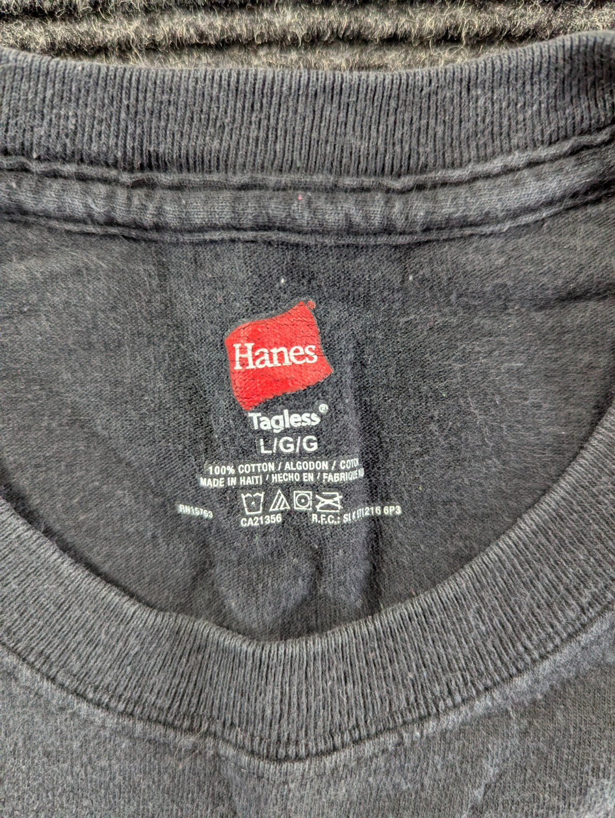 Hanes Tagless T Shirt Mens L Gray FCC Tucson Response Team in Arizona Crewneck