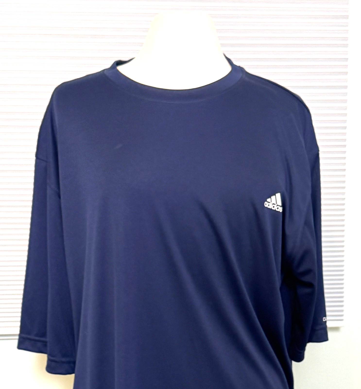 Adidas Climate Workout T-Shirt – Blue Mens XXL – New with Tags