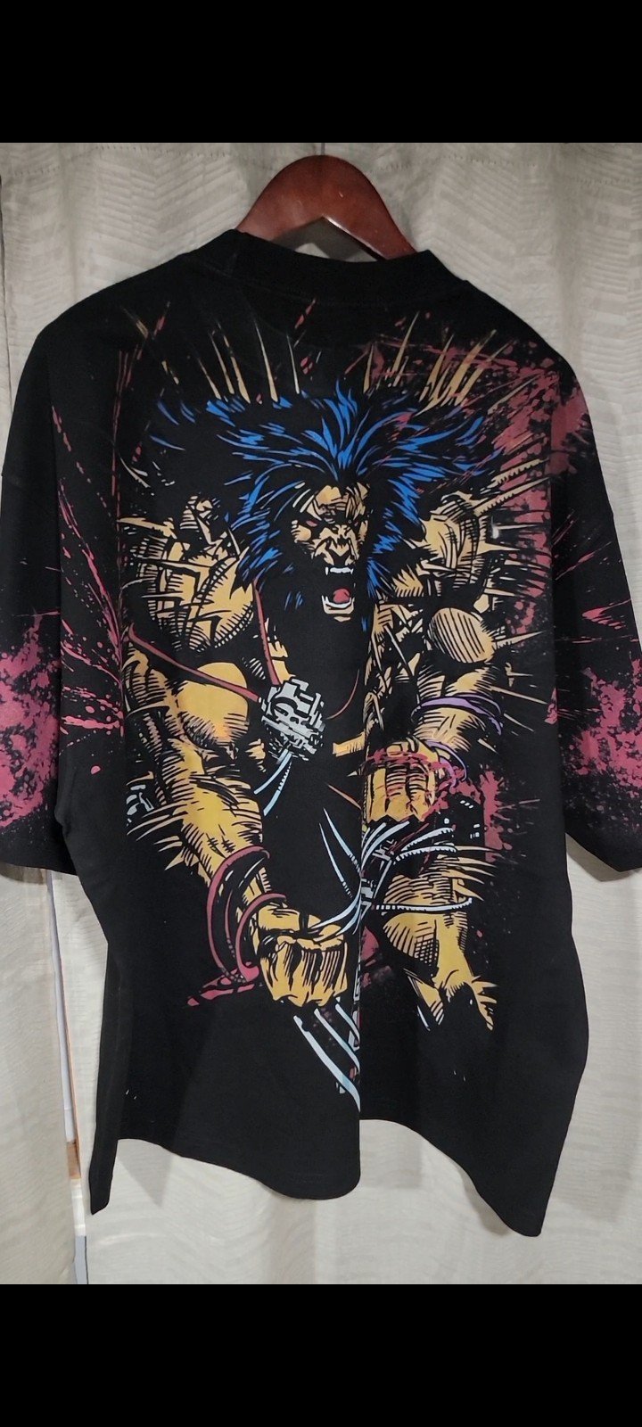 WOLVERINE WEAPON X ON A SHAKA HEAVYWEIGHT GARMET DYED T SHIRT « MODERN »