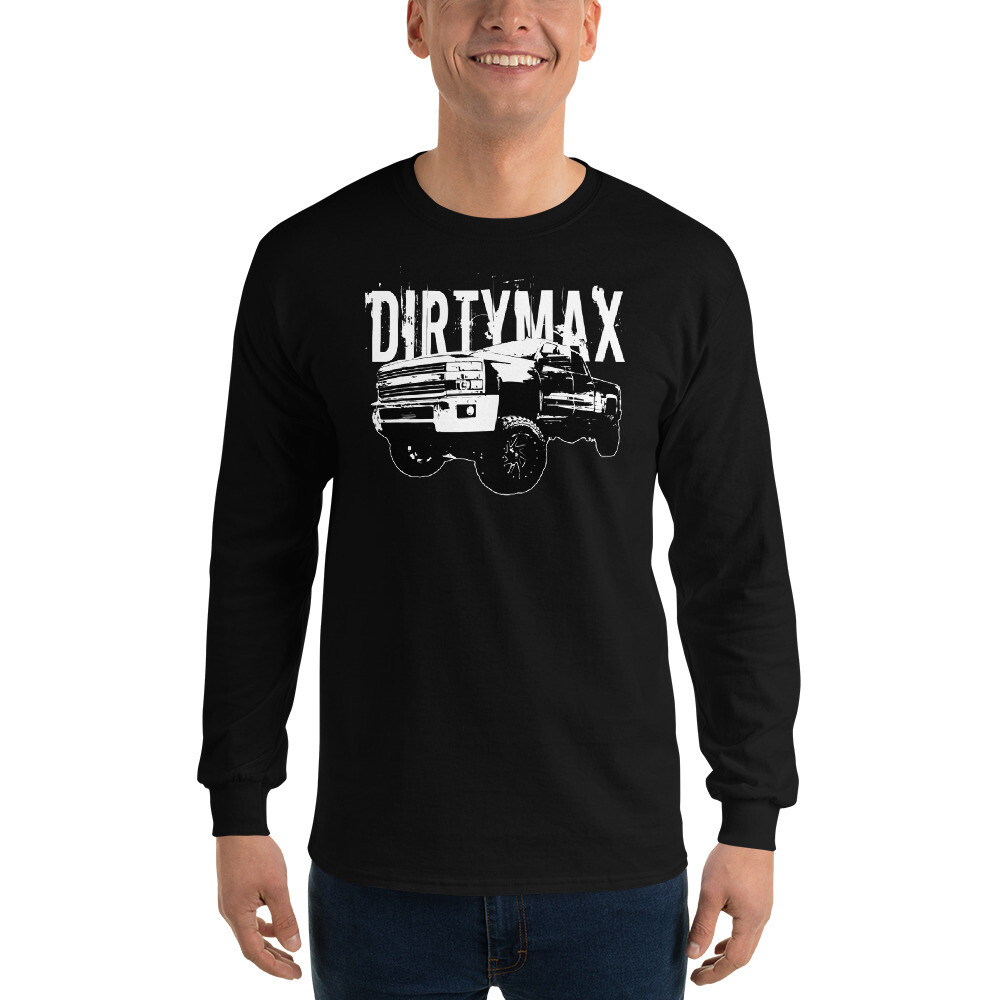 Duramax Shirt Mens, Dirtymax Diesel Truck Shirt, Silverado Design