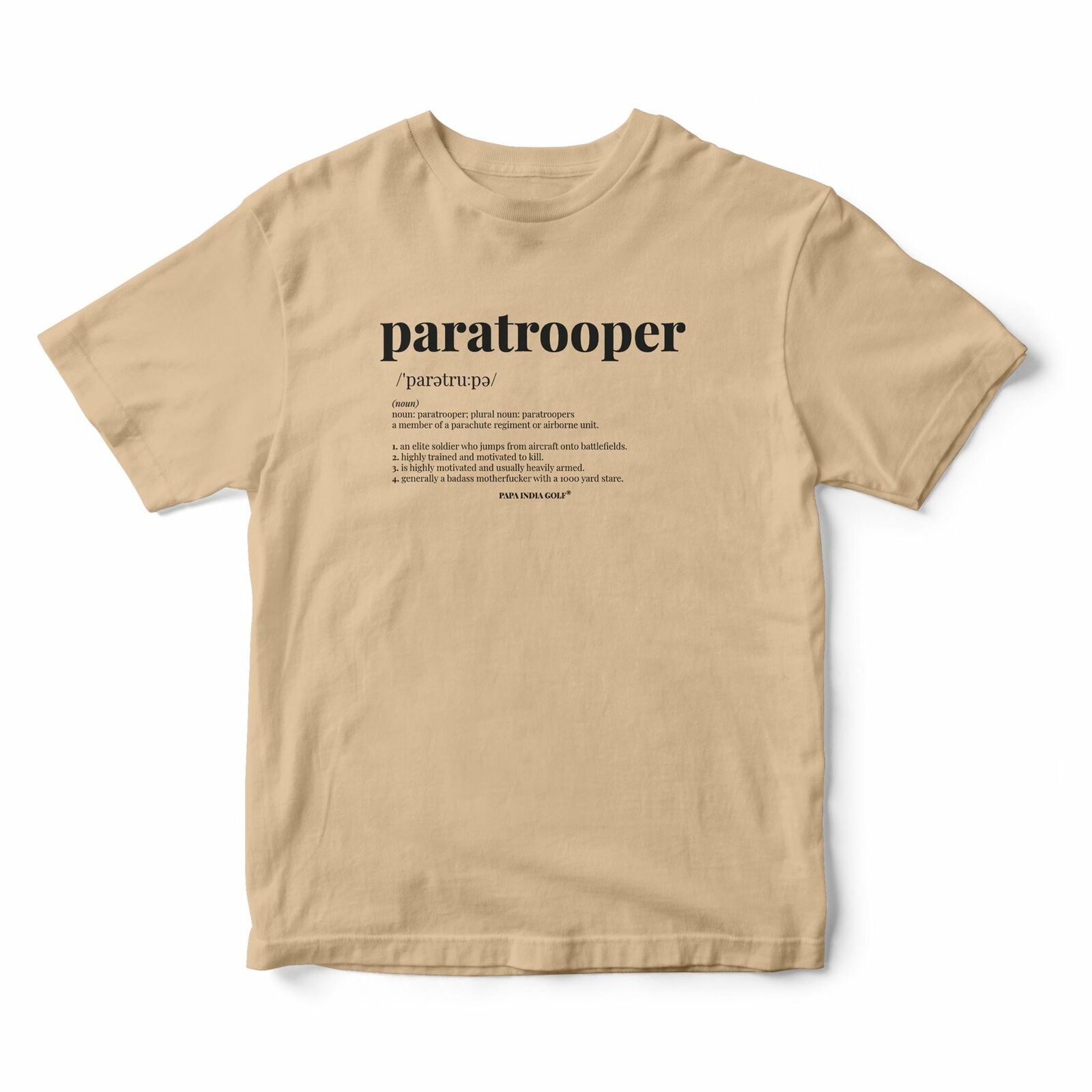 Armed Forces Gift Airborne Forces Para – Definition of the Paratrooper – T-Shirt