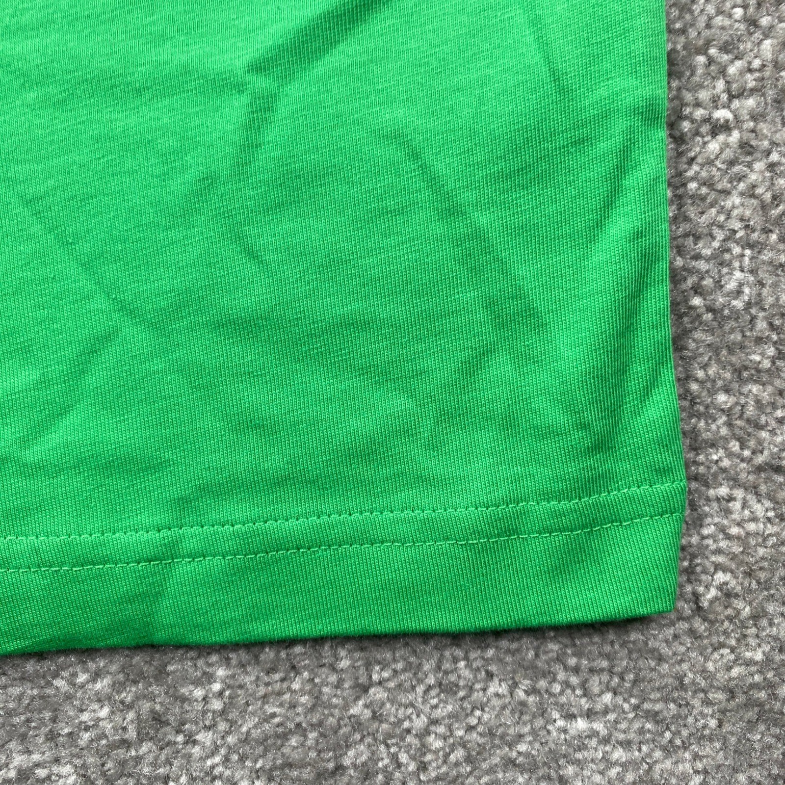 Adidas Trefoil Essentials Tee Energy Green Men&rsquo;s Size L NWT